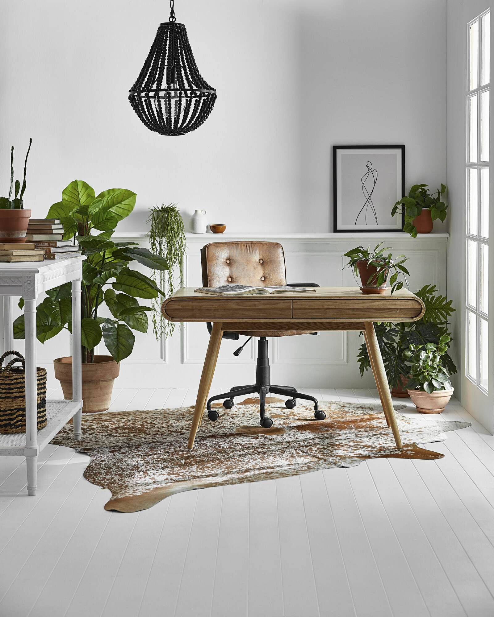 Eclectic Office Space photo by Temple &amp; Webster