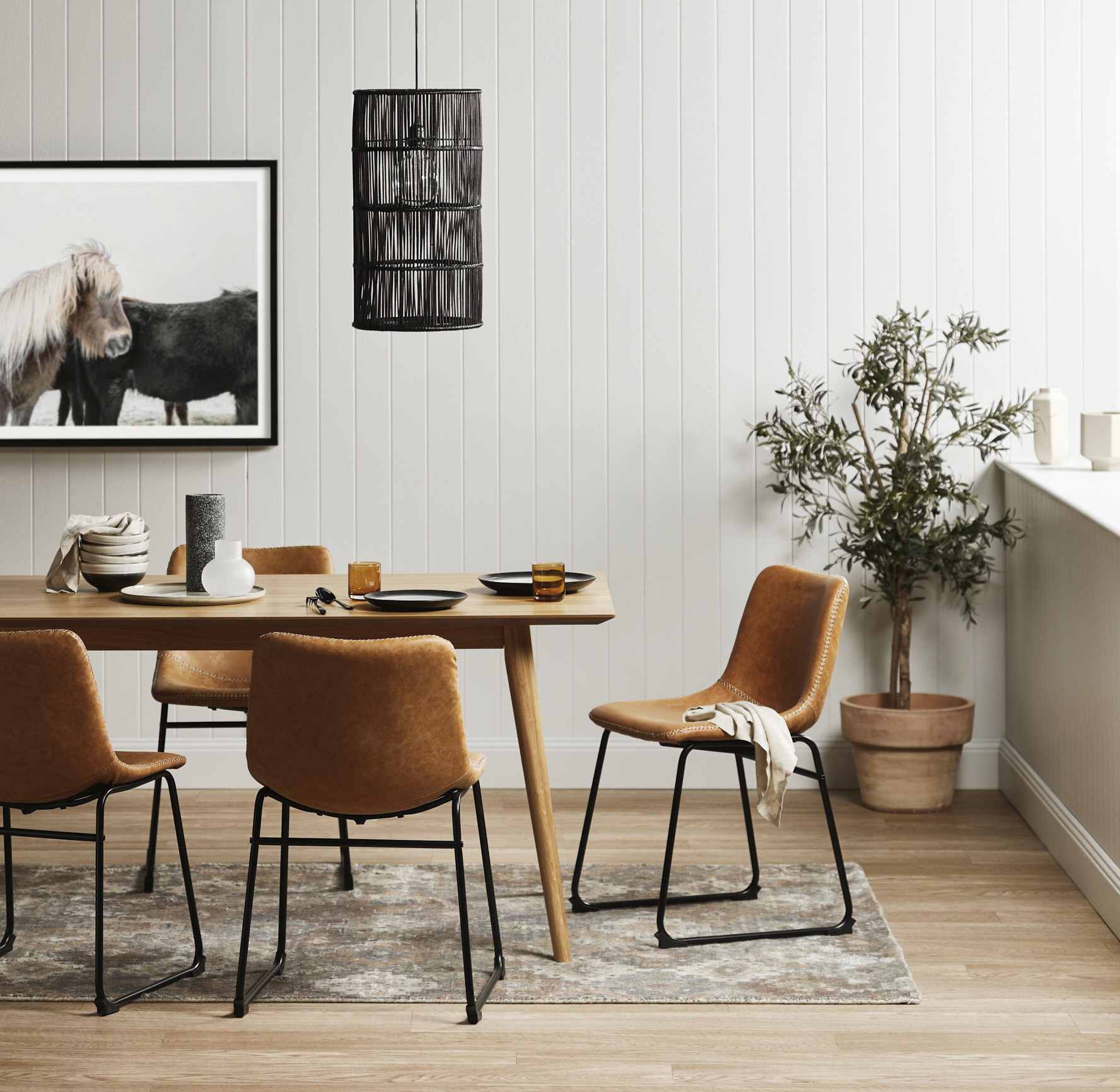 Natural Contemporary Dining photo by Temple &amp; Webster