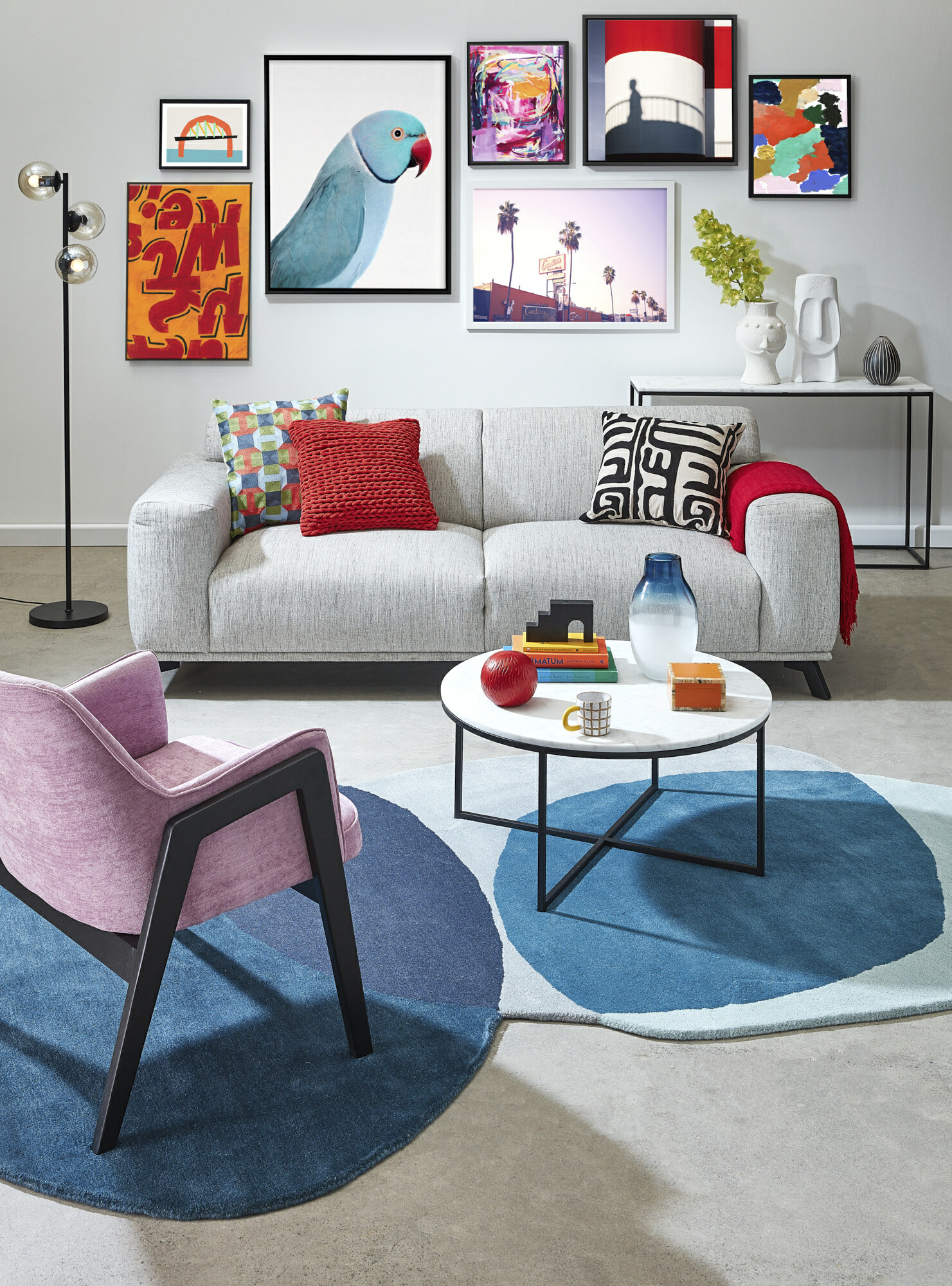 Loud &amp; Cheery Living Room photo by Temple &amp; Webster