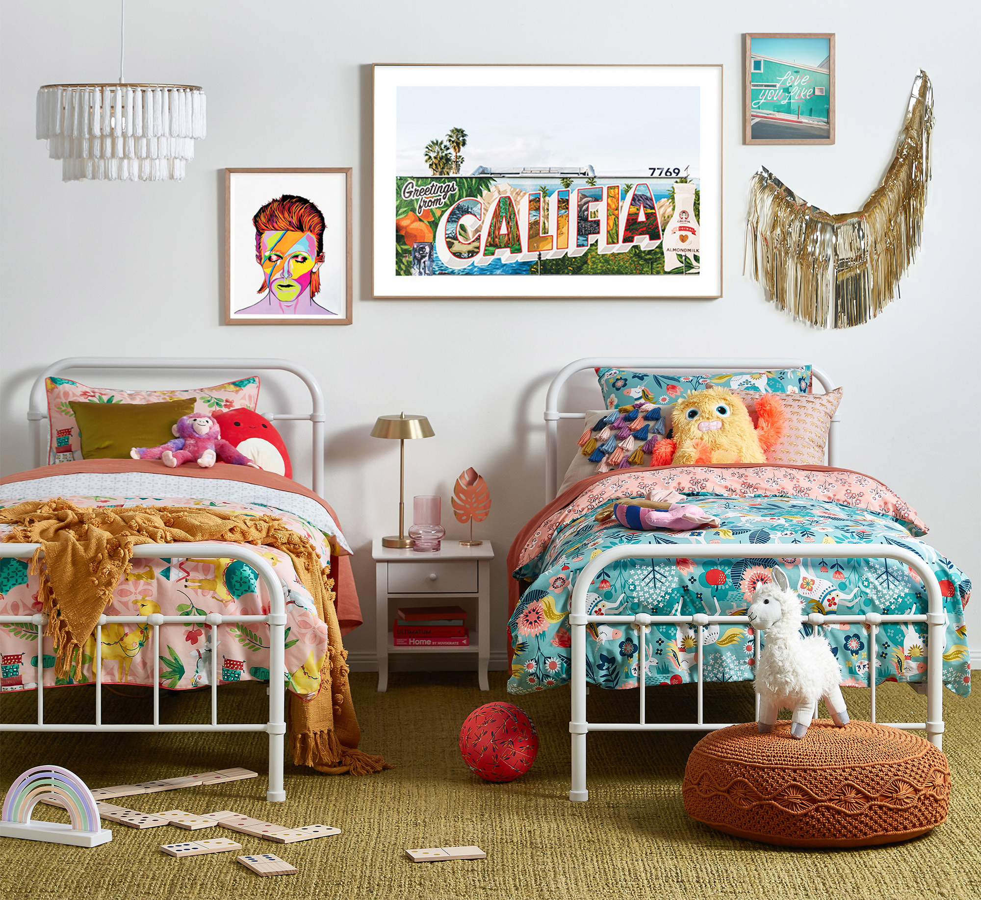 Cheery &amp; Playful Kids Bedroom photo by Temple &amp; Webster