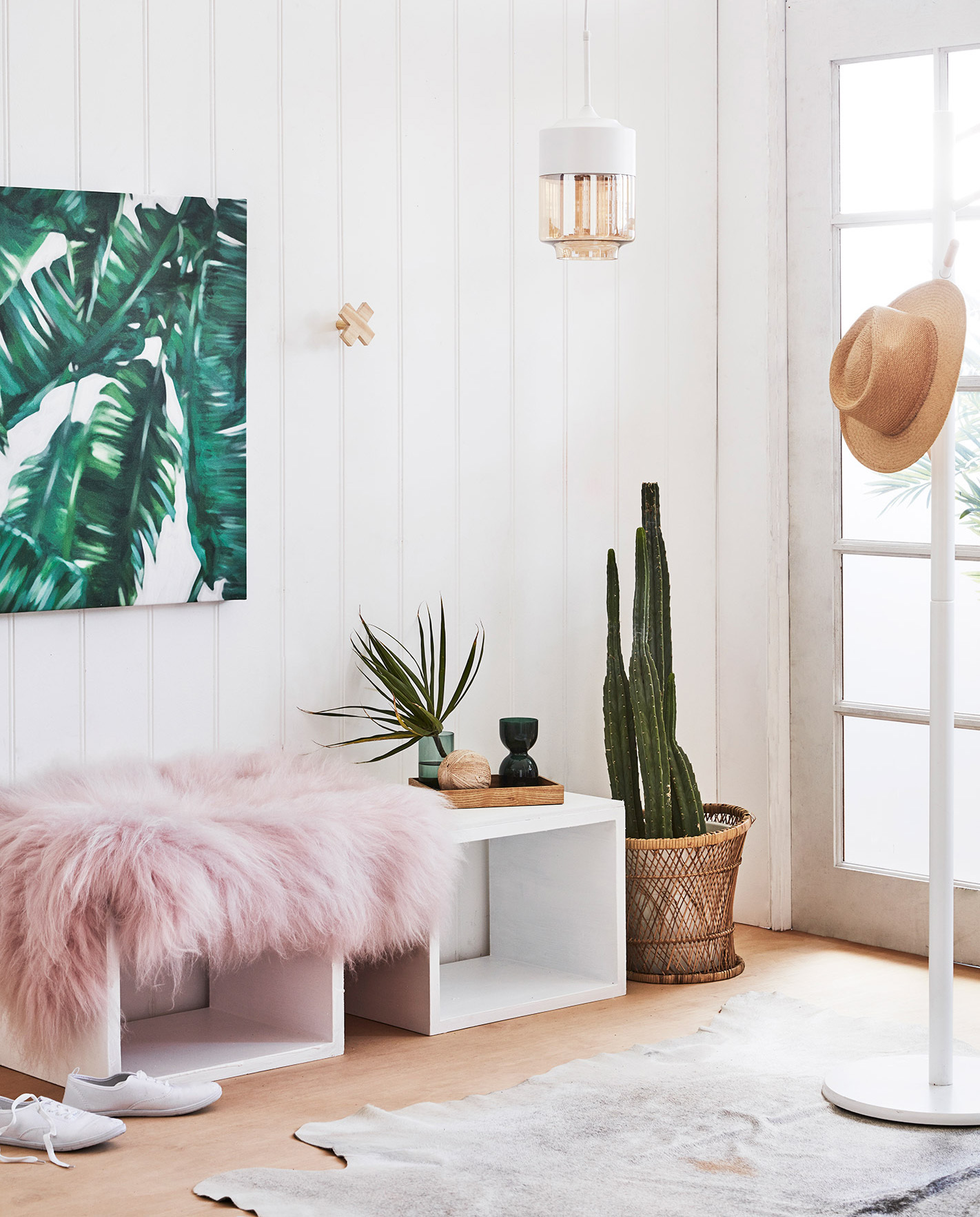 Bright Coastal Entrance photo by Temple &amp; Webster