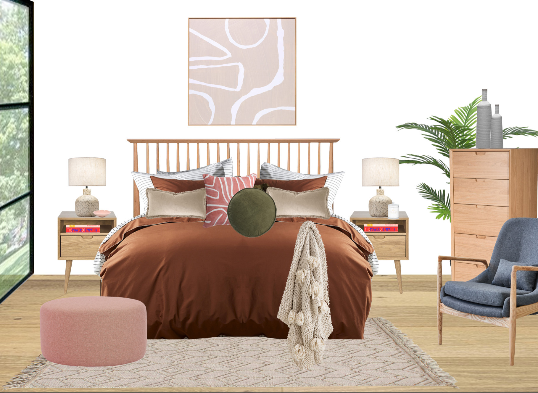 Casual Bedroom room ideas. Bedroom Dreams. By Temple & Webster