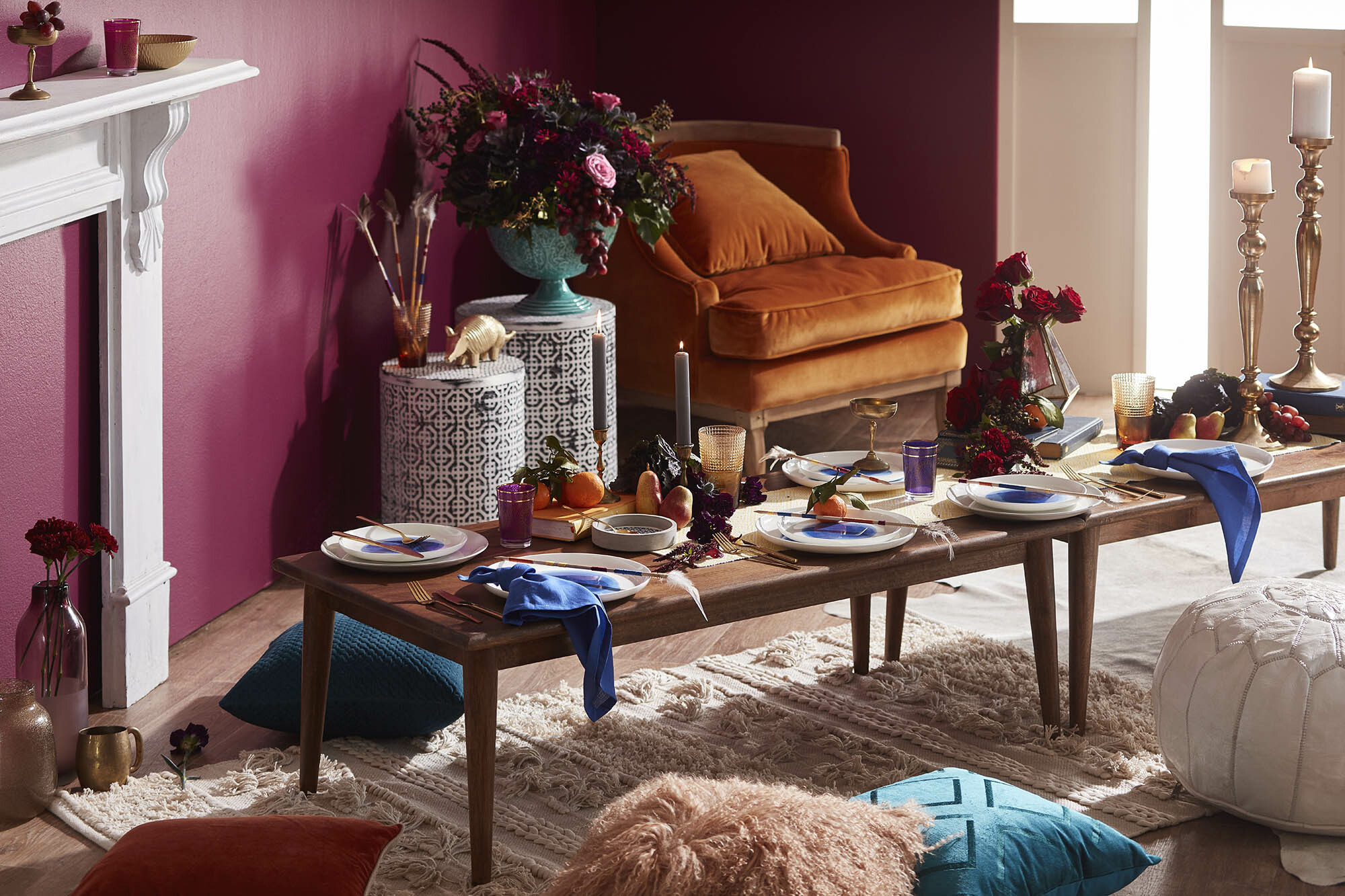 Cosy Floor Dining photo by Temple &amp; Webster