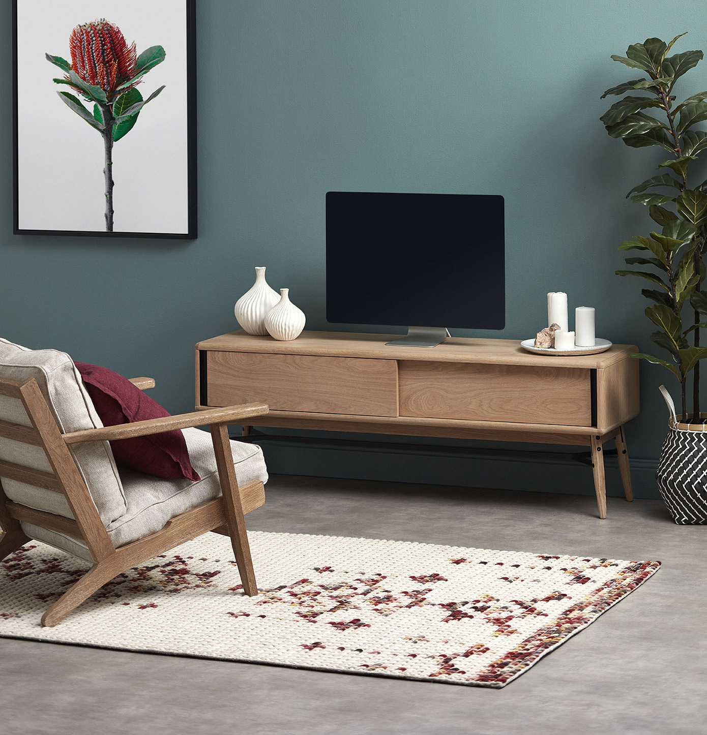 Calming Entertainment Room photo by Temple &amp; Webster
