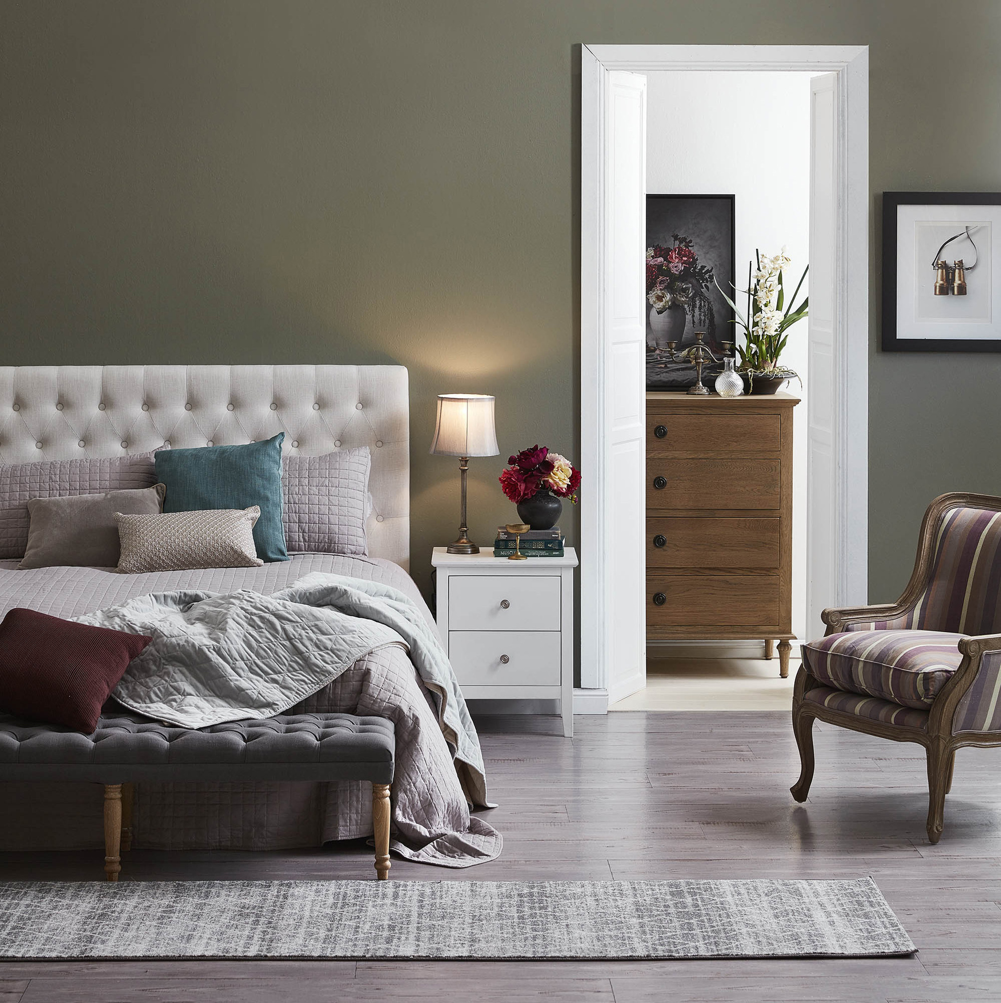 Classic &amp; Neutral Bedroom photo by Temple &amp; Webster