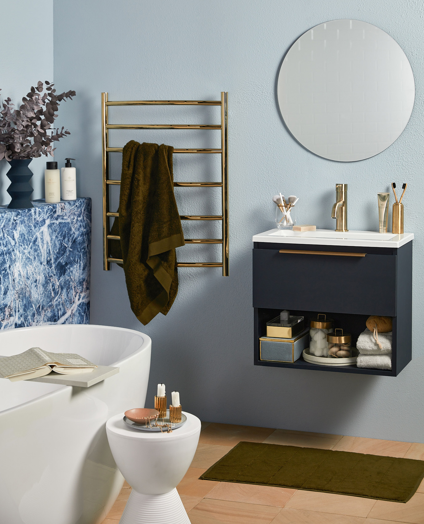 Bathroom Storage Solutions photo by Temple &amp; Webster