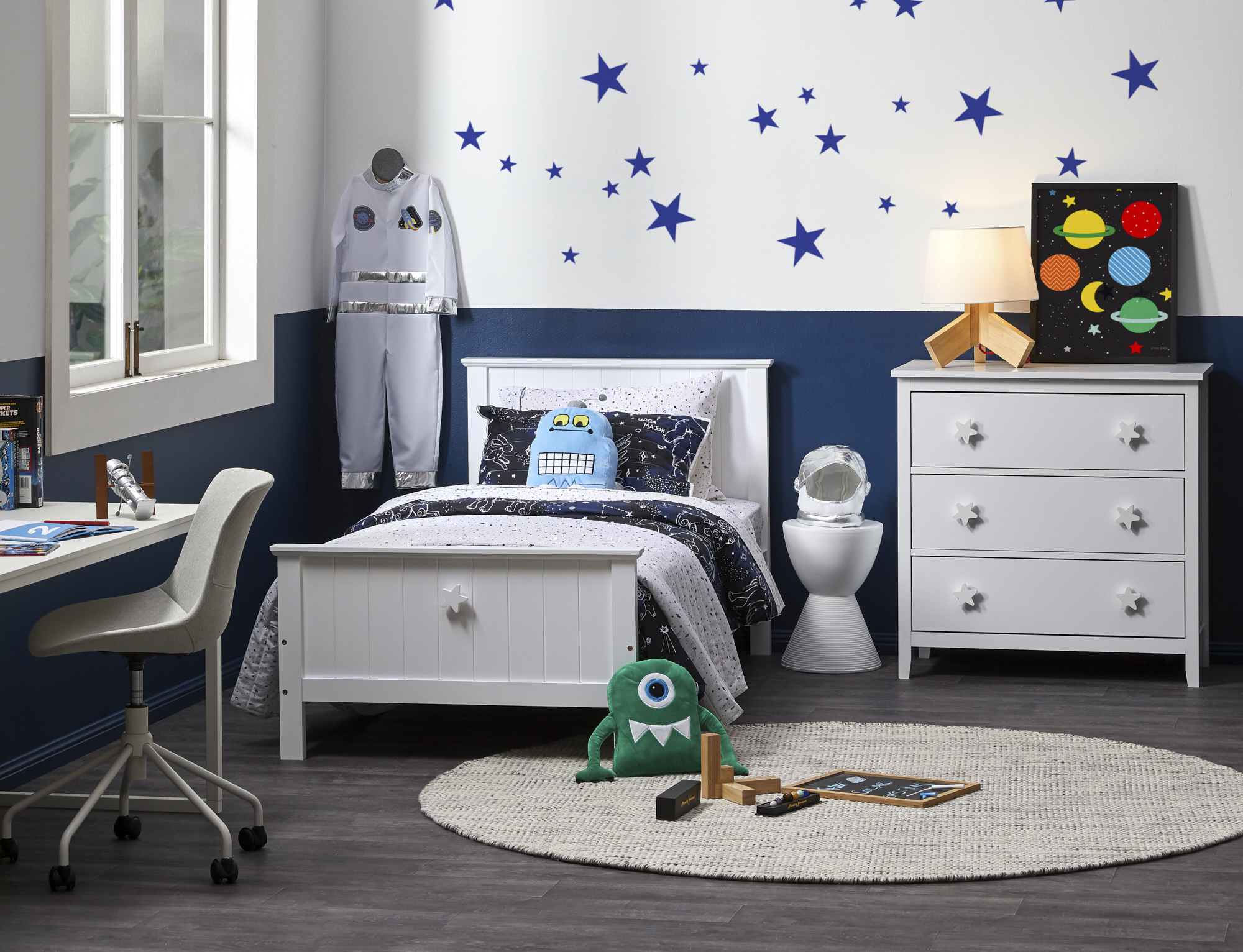 Casual Bedroom room ideas. Boys To the Stars Kids Bedroom. By Temple ...