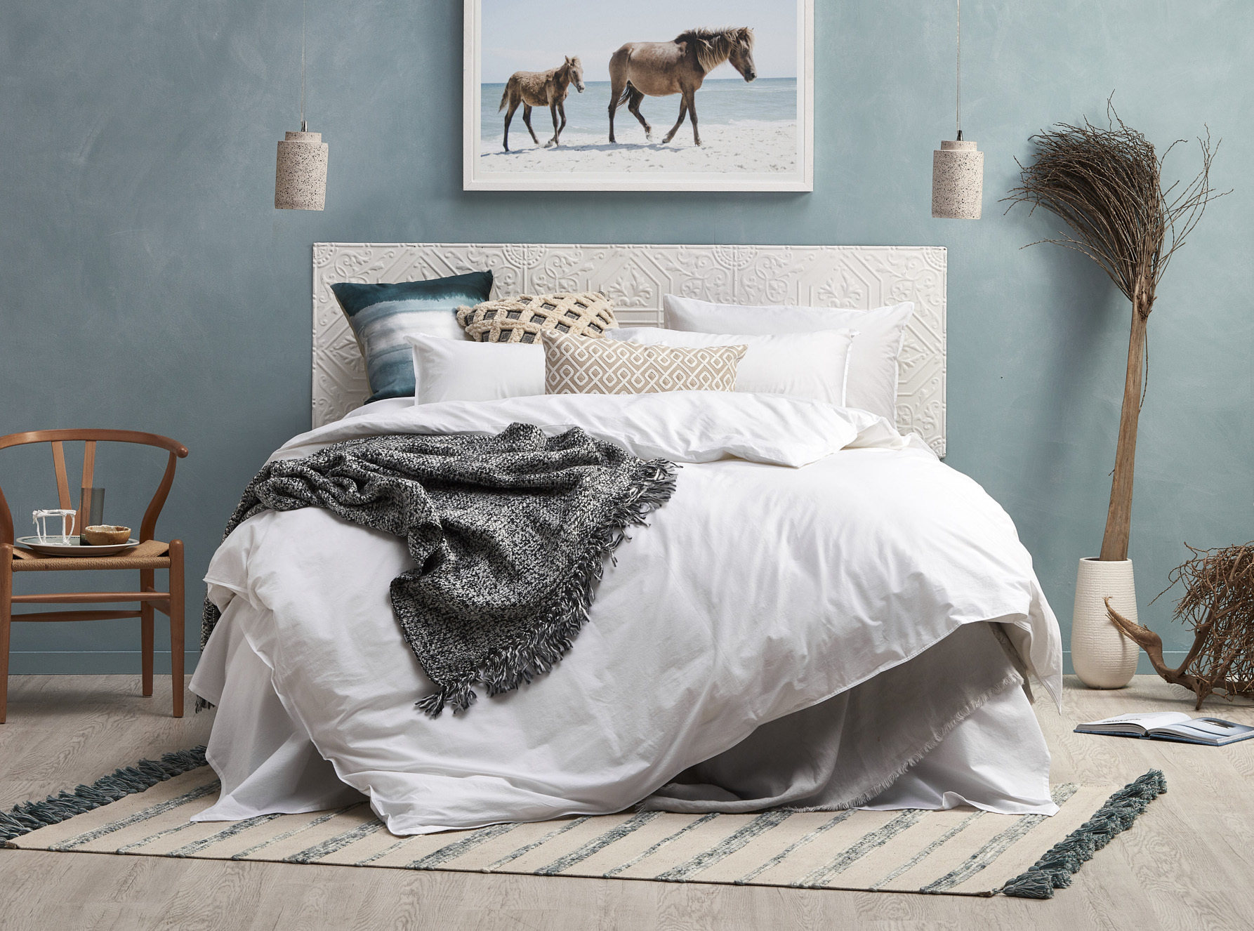 Coastal Bedroom Retreat photo by Temple &amp; Webster