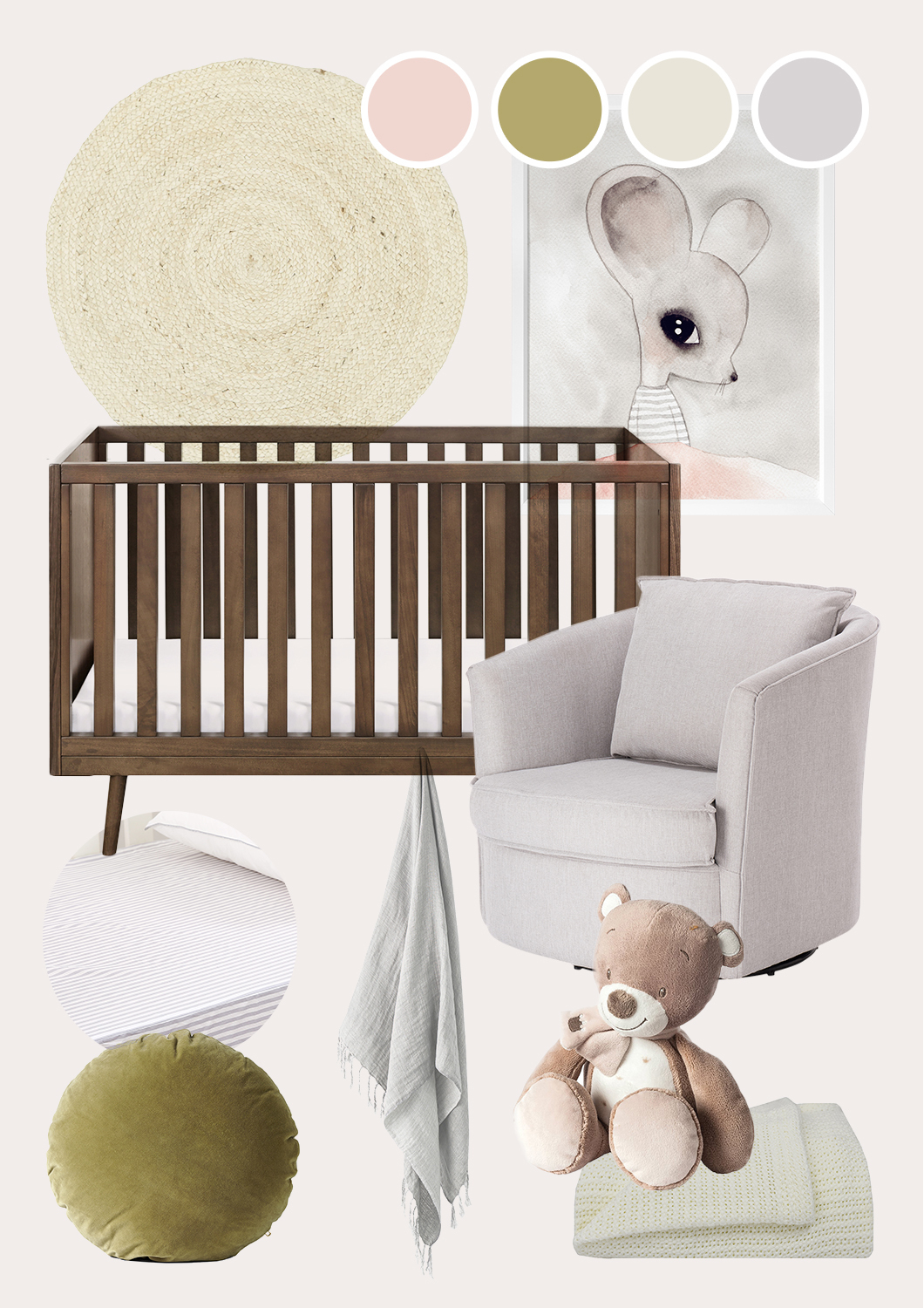 Soft Slumber Nursery photo by Temple &amp; Webster