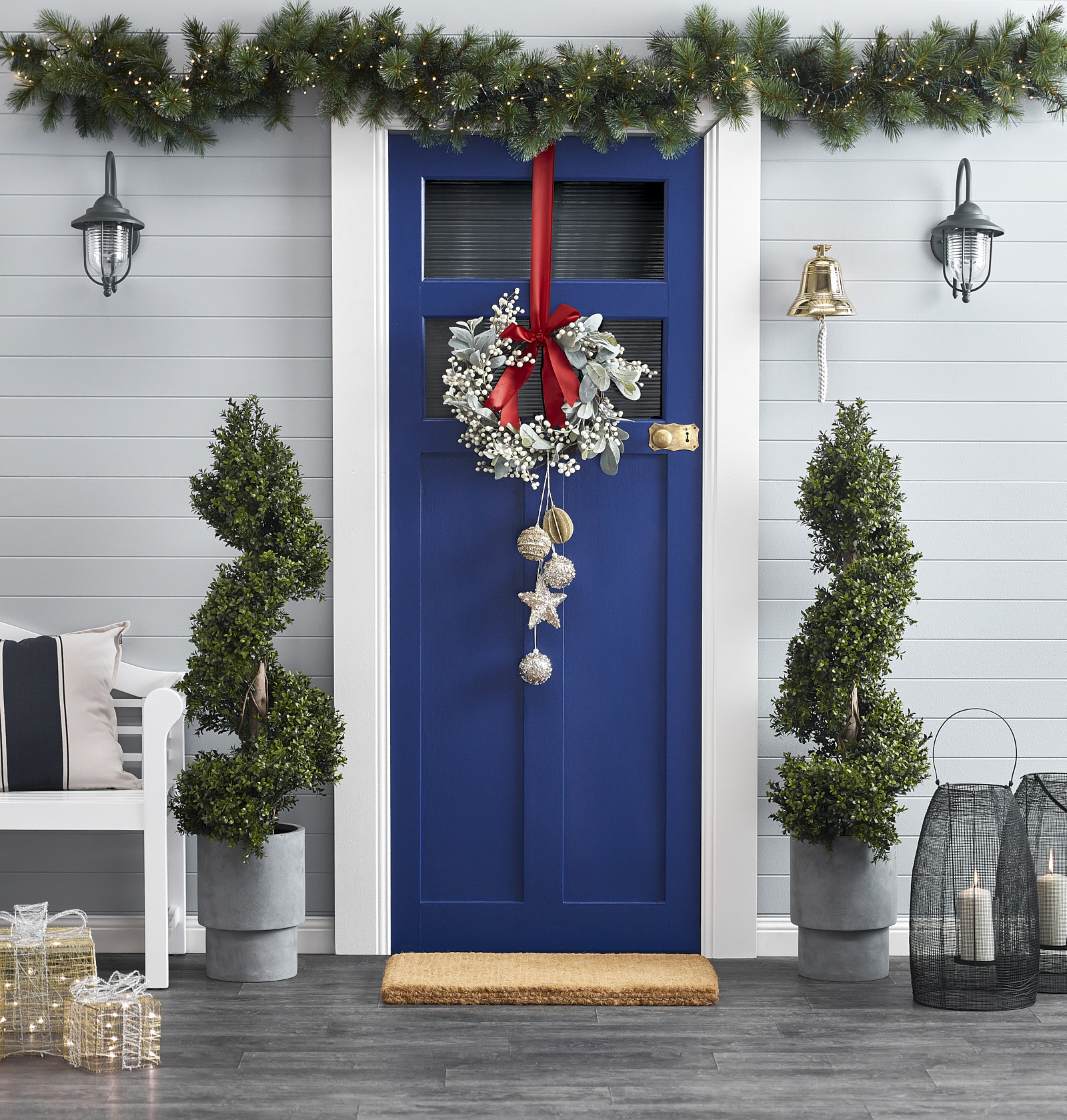 Festive Front Door photo by Temple &amp; Webster