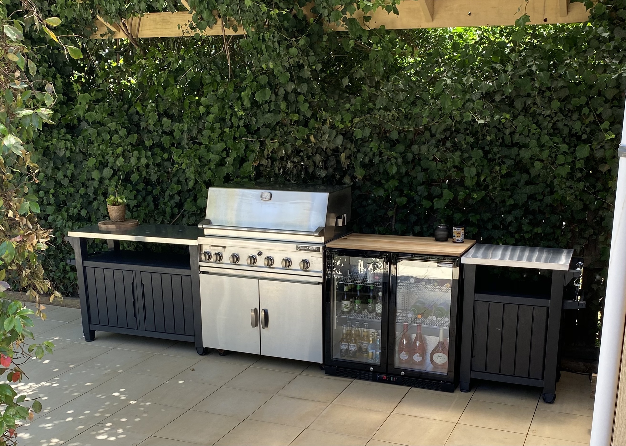 keter unity outdoor kitchen