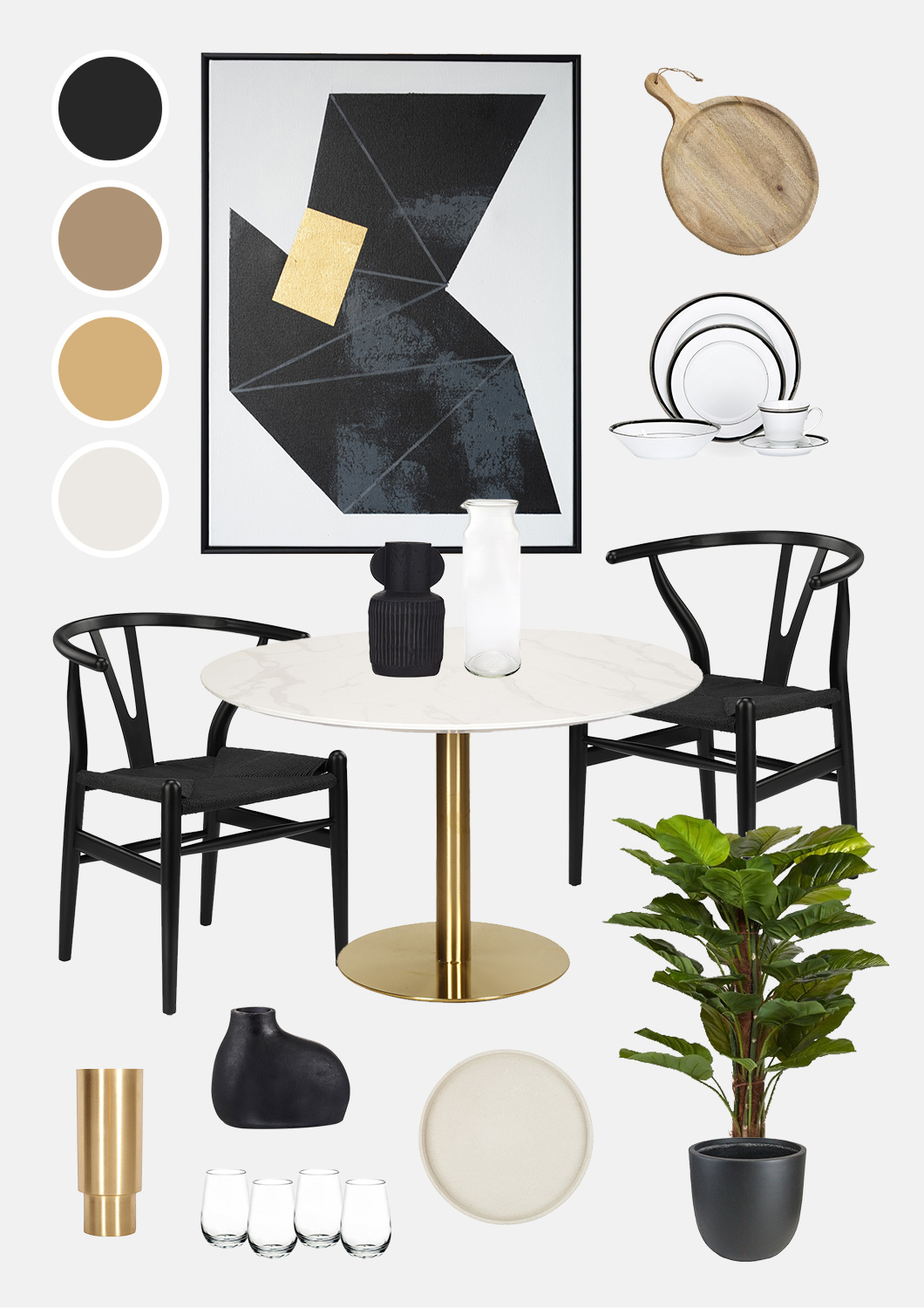 Compact Space Dining photo by Temple &amp; Webster