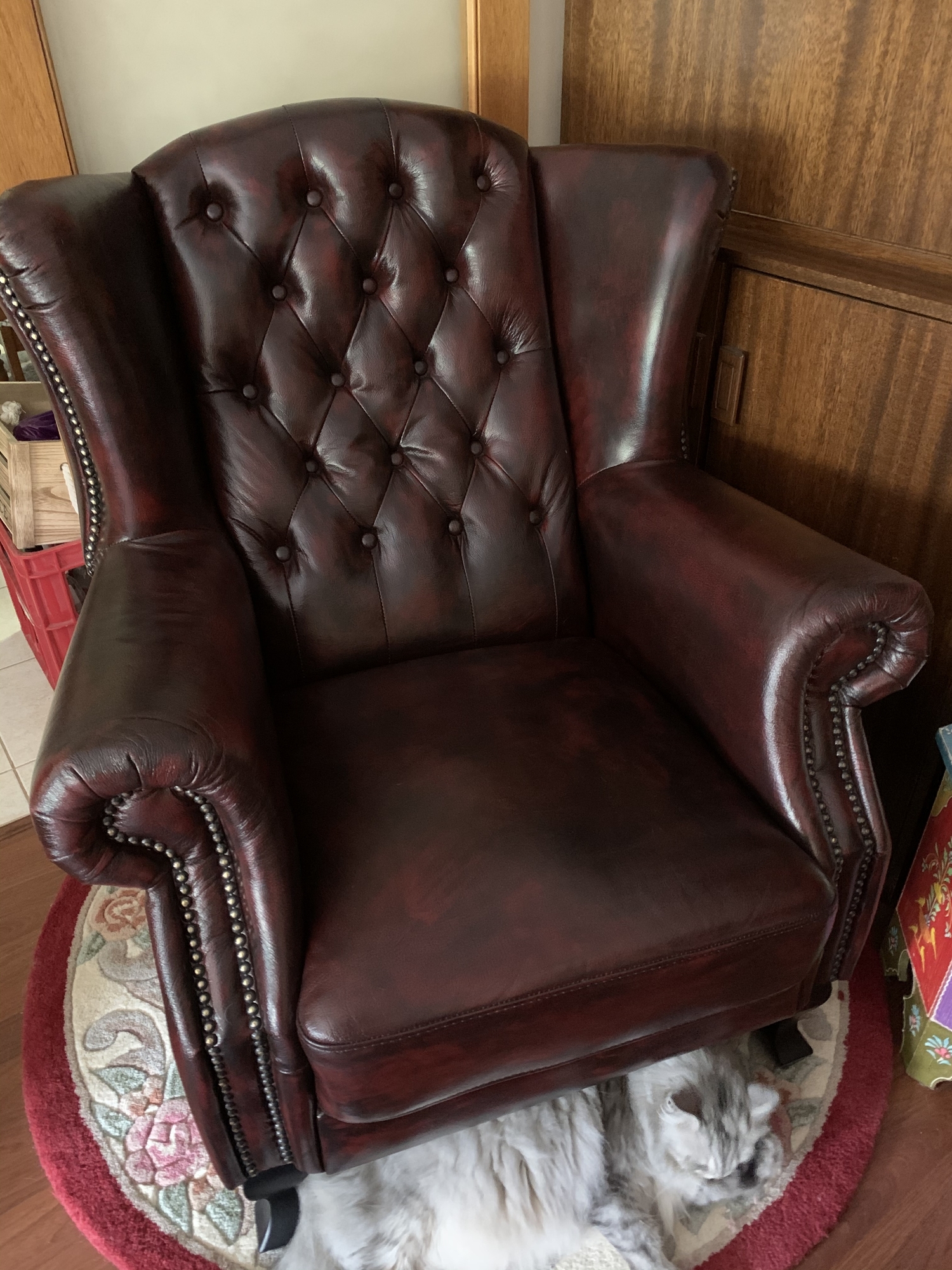 max chesterfield armchair