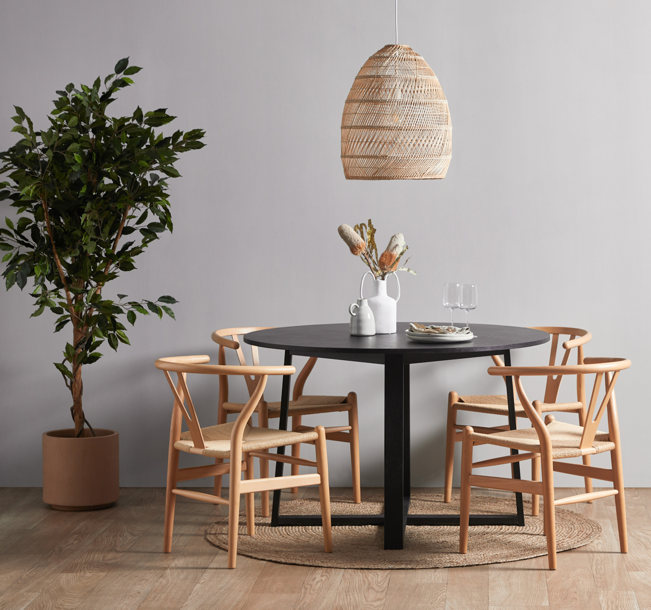 Simple Wood Dining photo by Temple & Webster