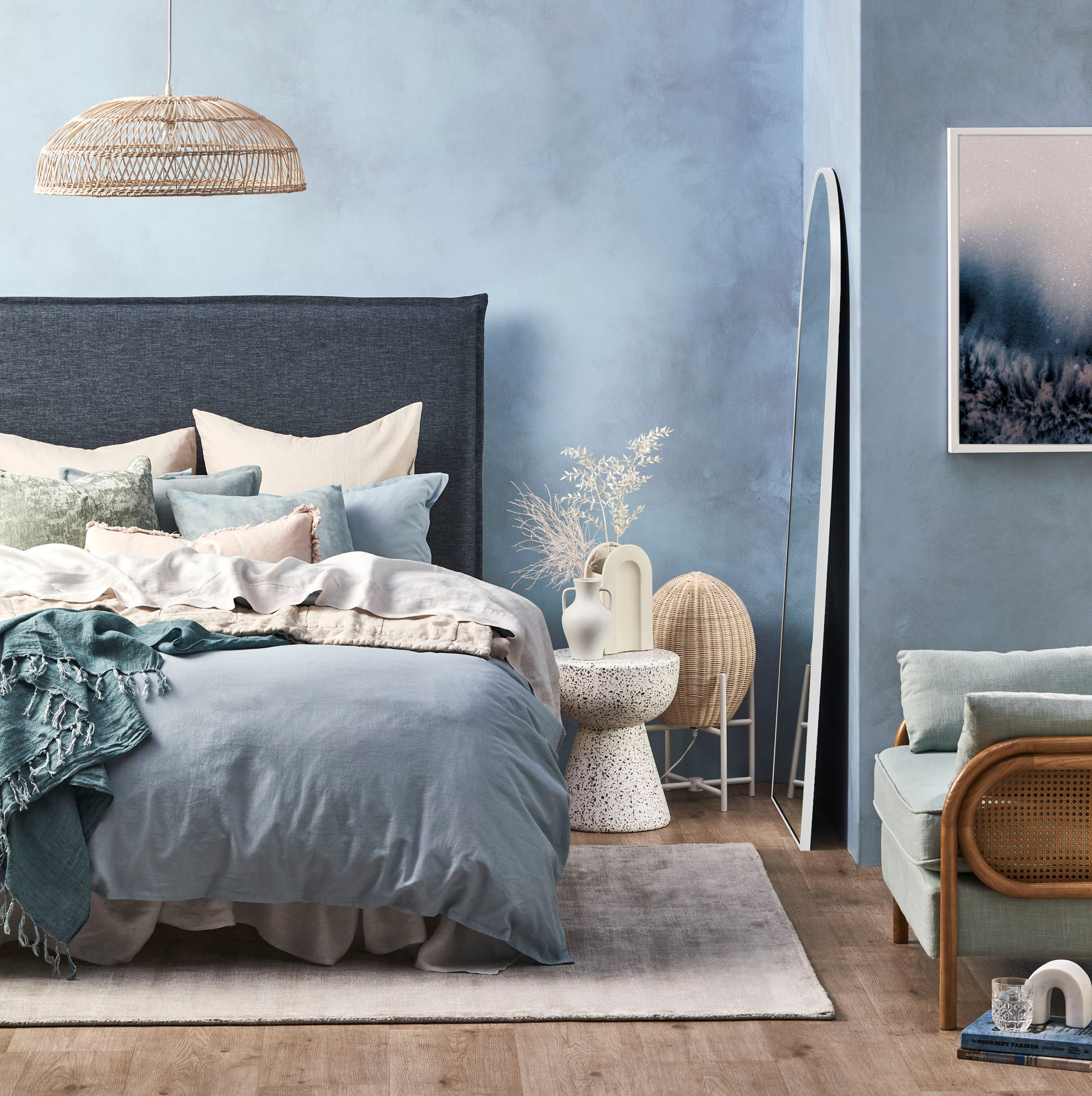 Oceanic Bedroom photo by Temple &amp; Webster