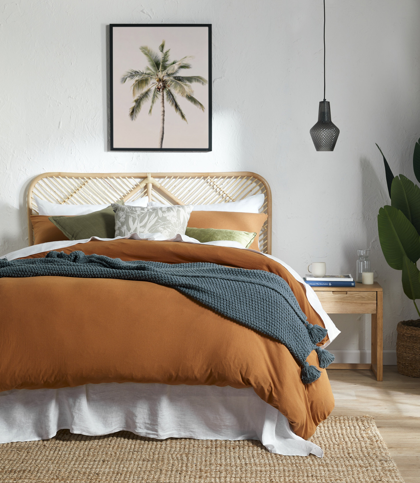 Relaxing Natural Bedroom photo by Temple &amp; Webster