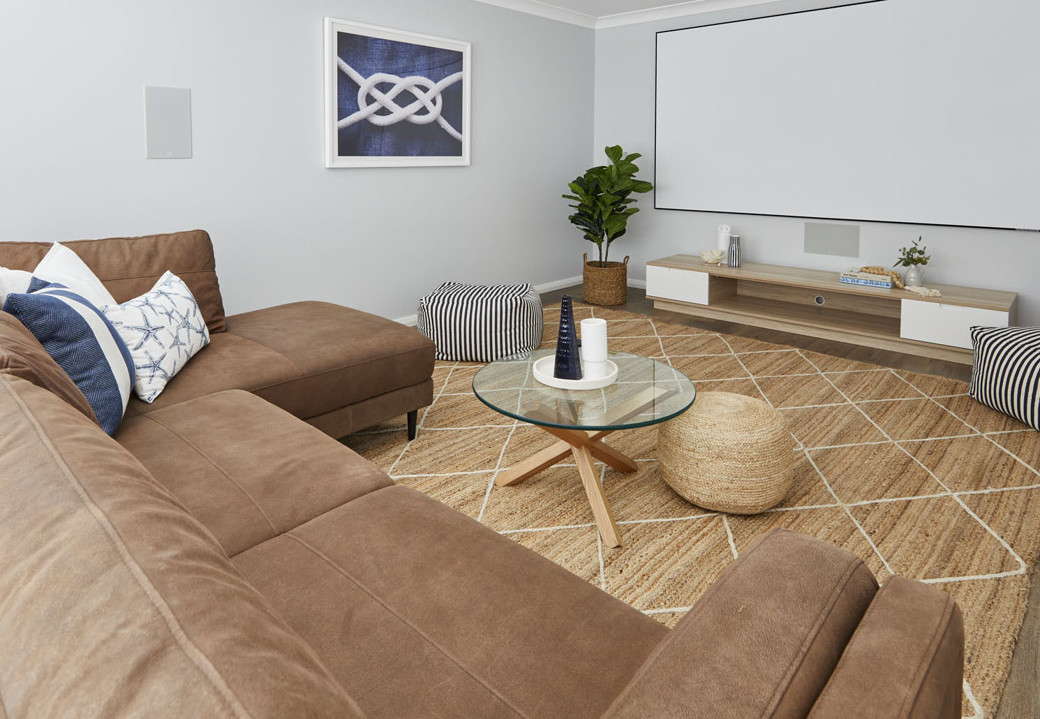 Bright Entertainment Room photo by Temple &amp; Webster