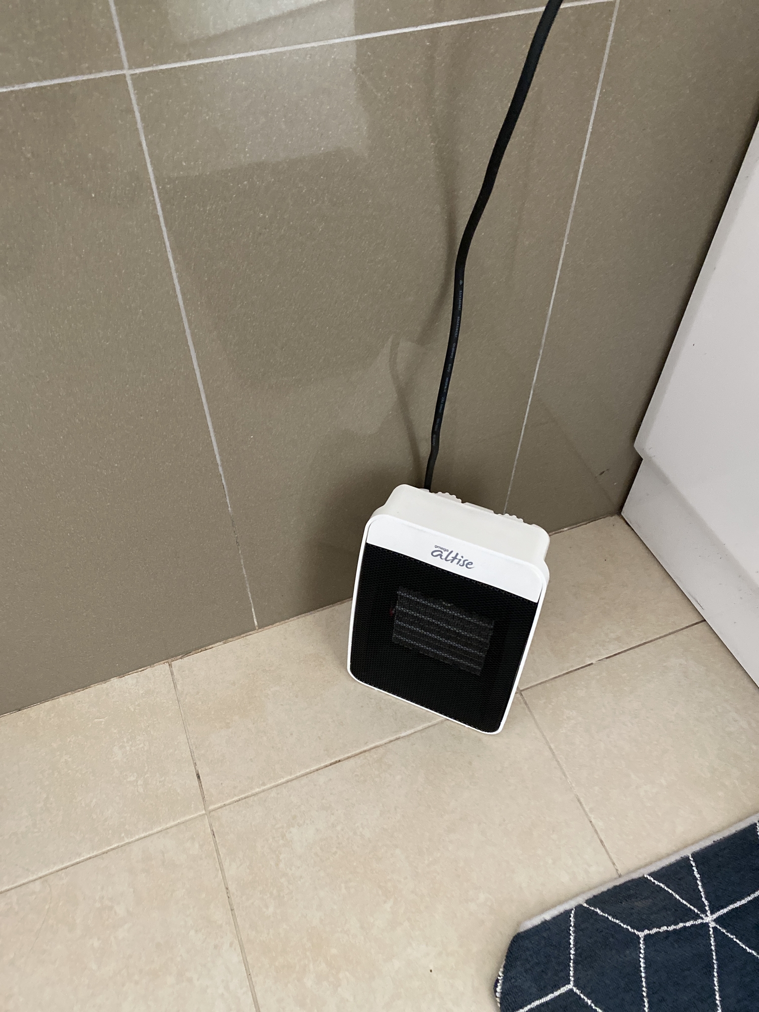Omega 1500W White Omega Altise Compact Heater | The Build by Temple u0026  Webster