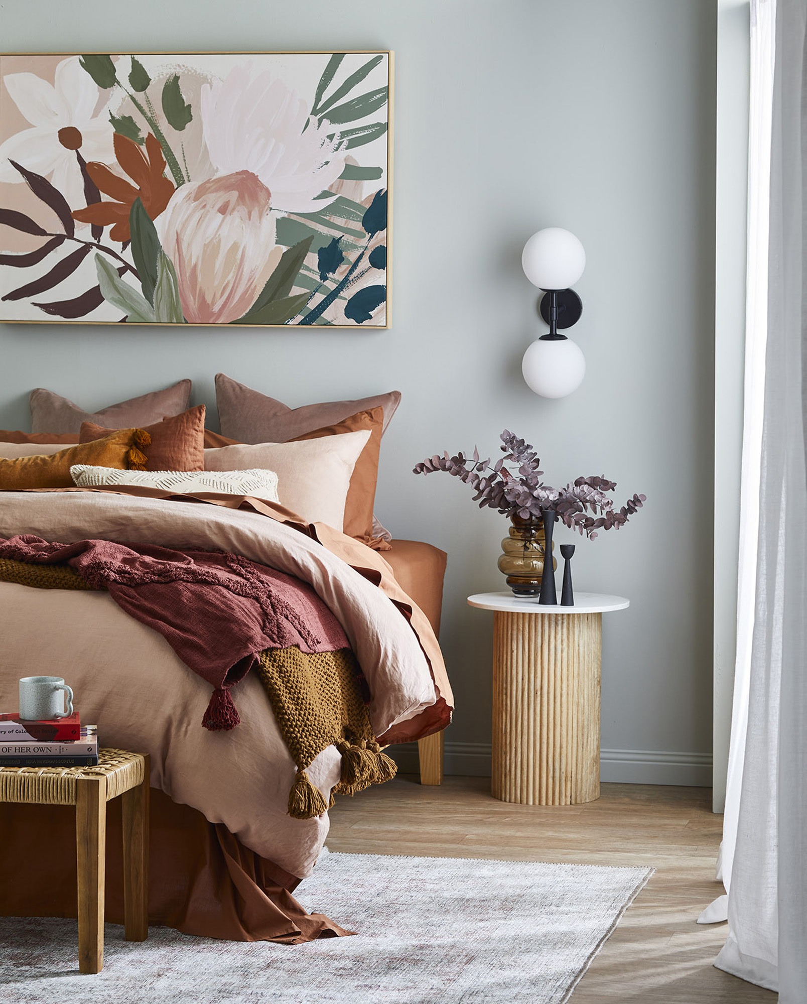 Earth Tones Bedroom photo by Temple &amp; Webster