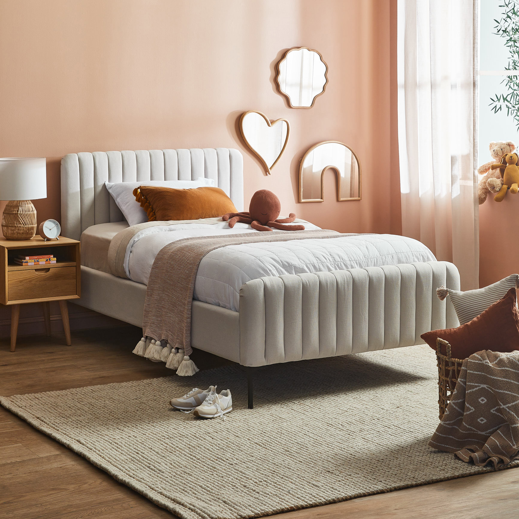 Warm &amp; Earthy Bedroom photo by Temple &amp; Webster