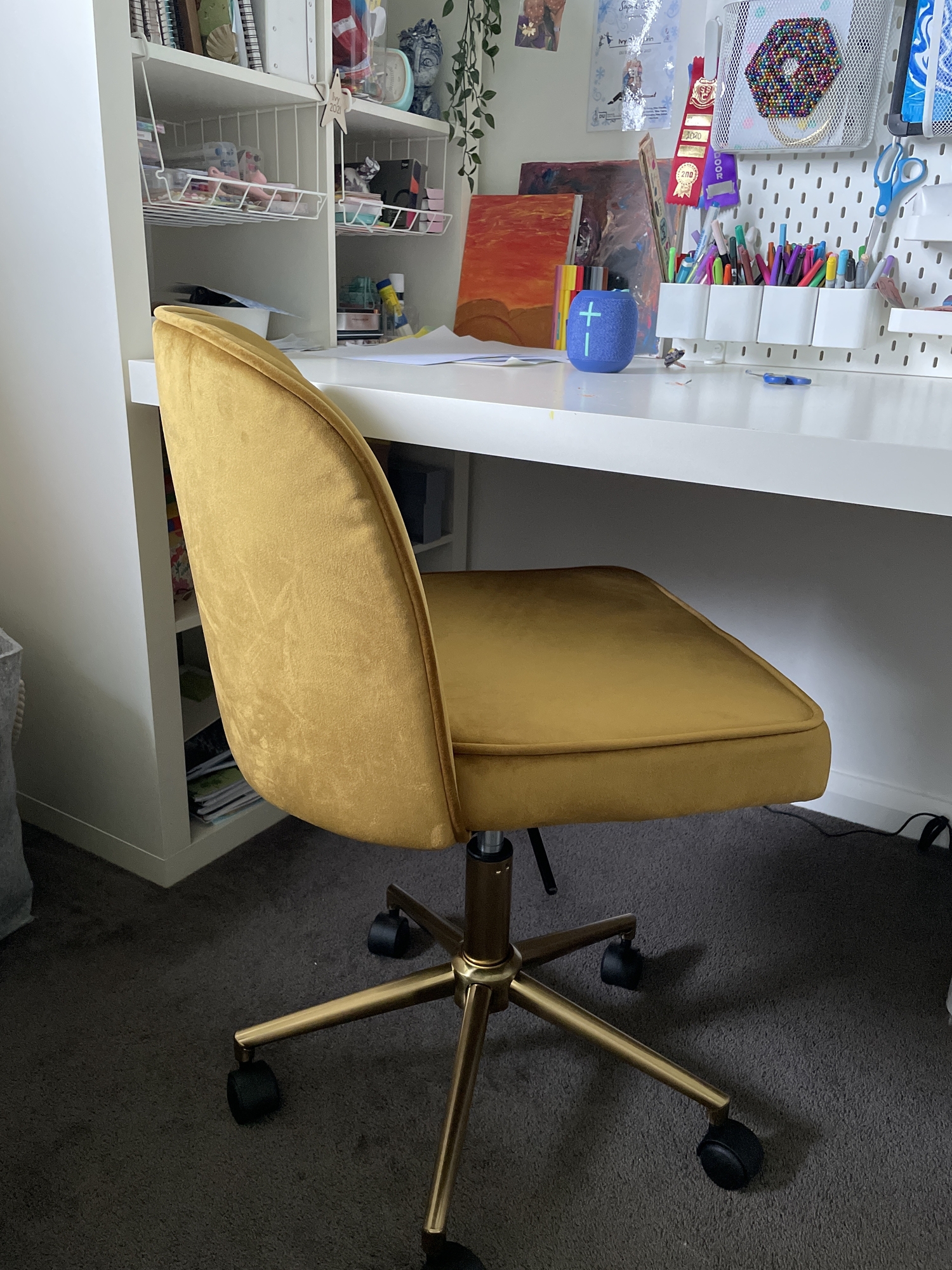 juliet velvet home office chair