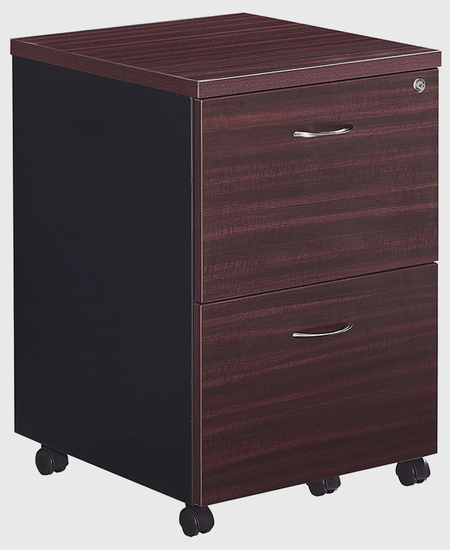 Spacious file drawers