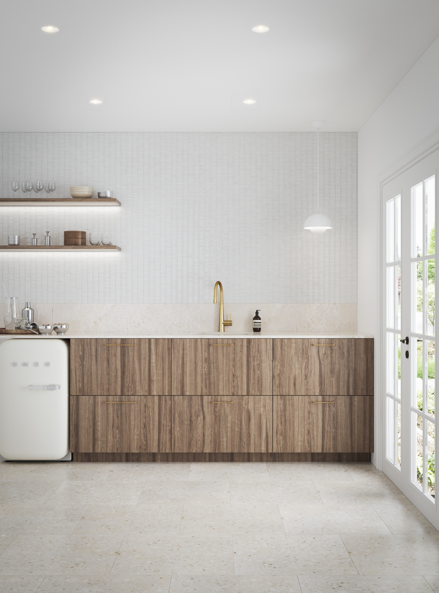 Casual Kitchen room ideas. Retro By Temple & ster