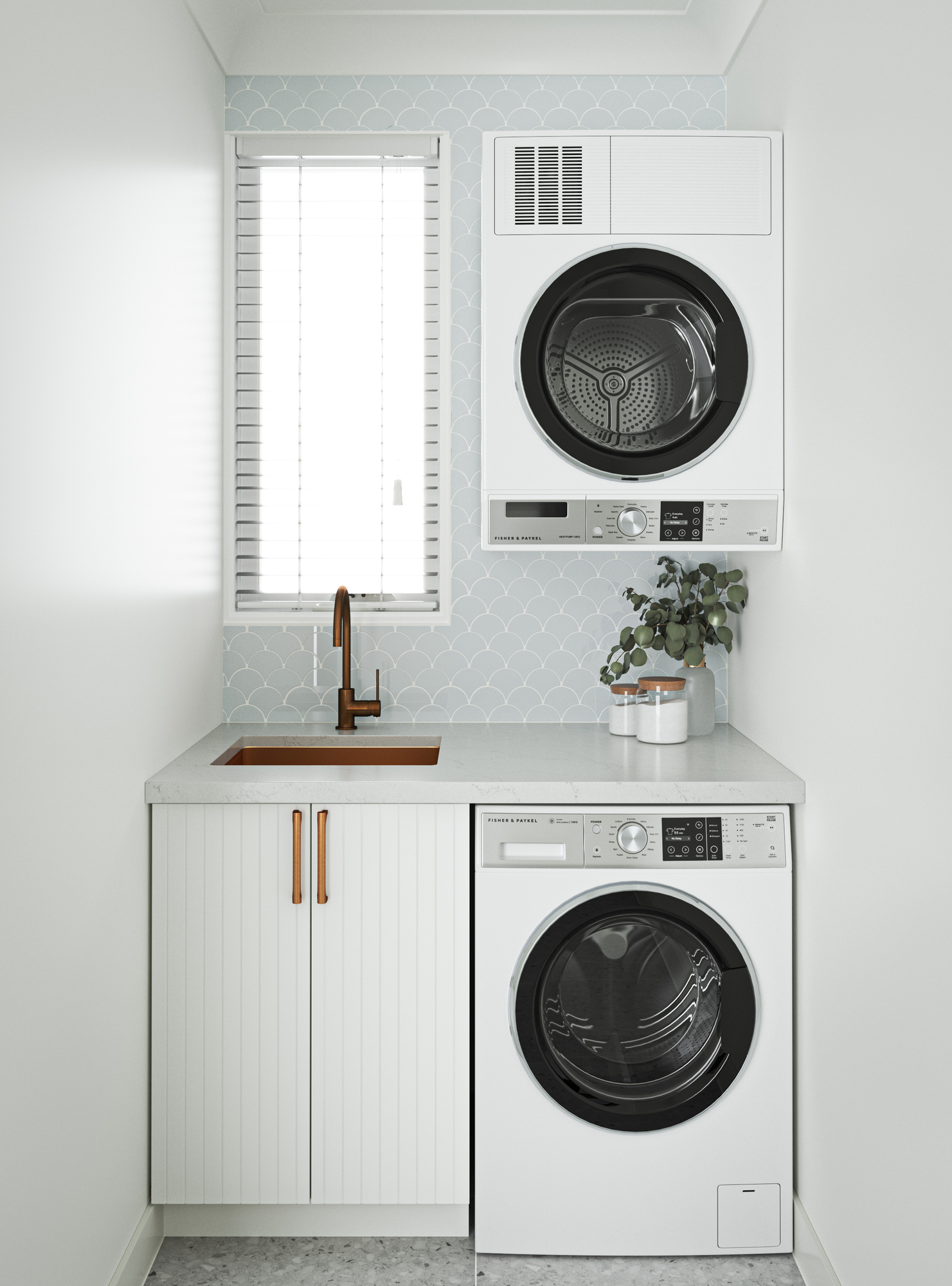 Casual Laundry room ideas. Dreamy Fresh as Laundry. By Temple & ster