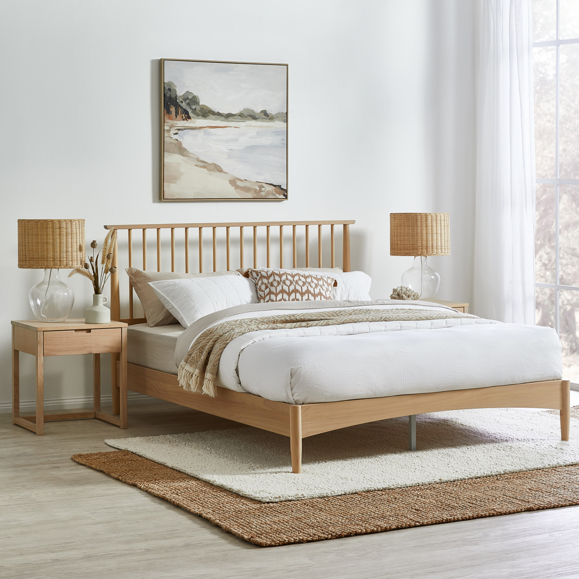 Coastal Bedroom room ideas. Cabin on the Lake. By Temple & ster