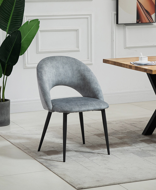 CoraHomeLiving Cressida Velvet Dining Chairs | Temple & Webster