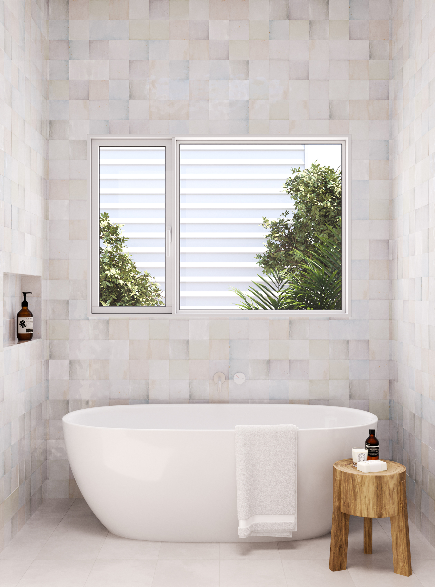 Coastal Bathroom room ideas. Fresh and Simple Bathroom. By Temple & ster