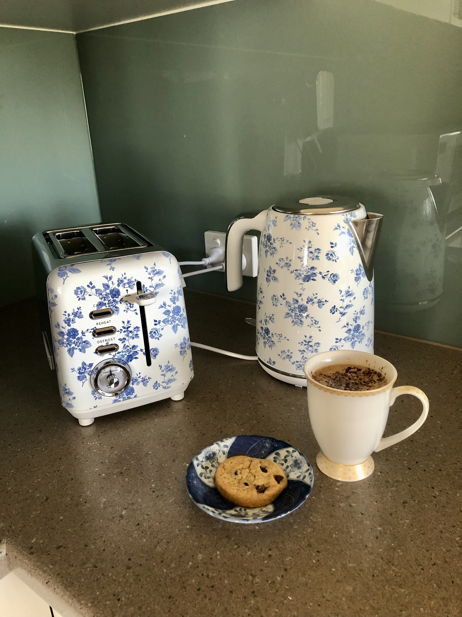 Laura Ashley 2-Slice Toaster, China Rose