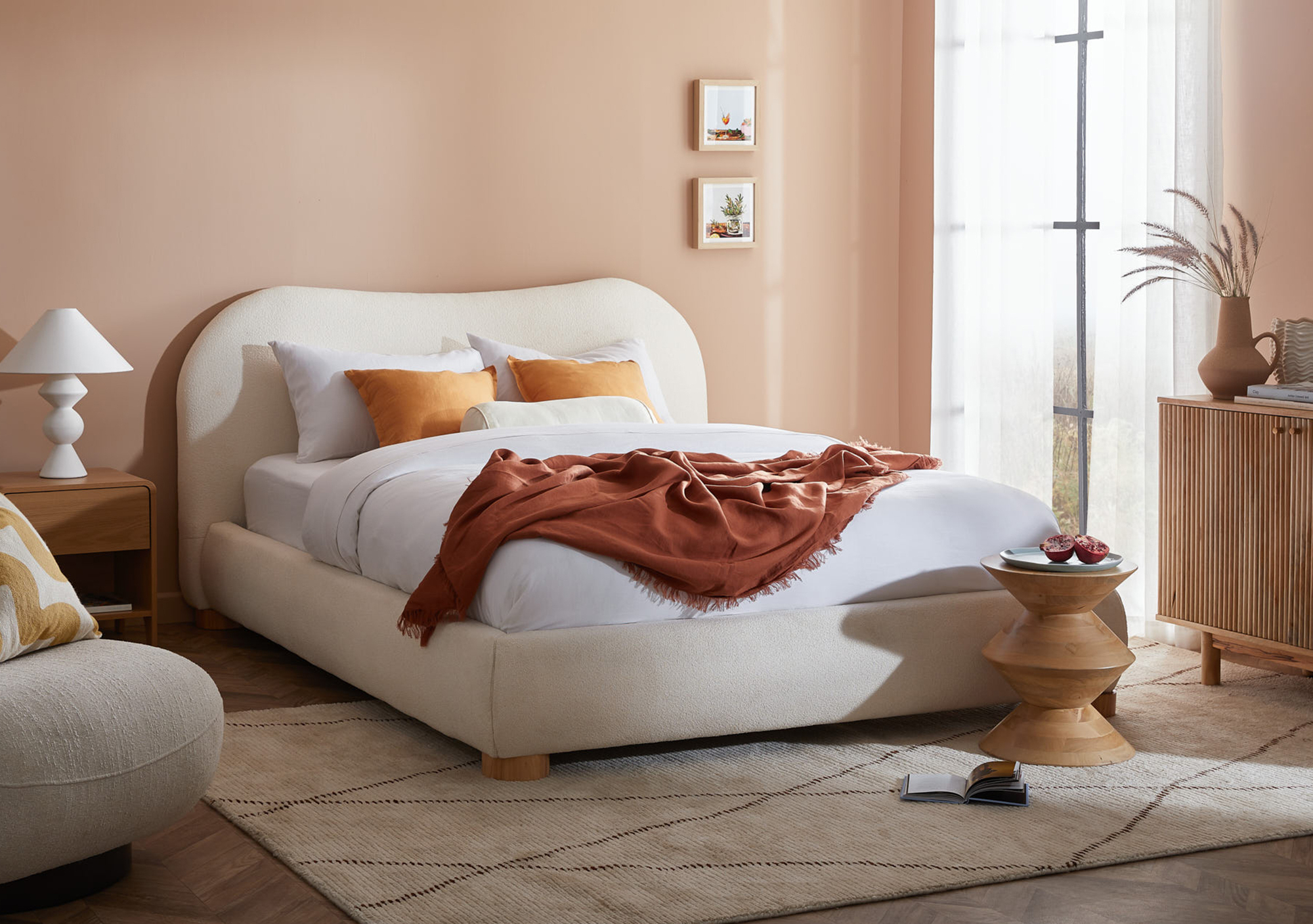 Casual Bedroom room ideas. Serenity Bedroom Escape. By Temple & Webster