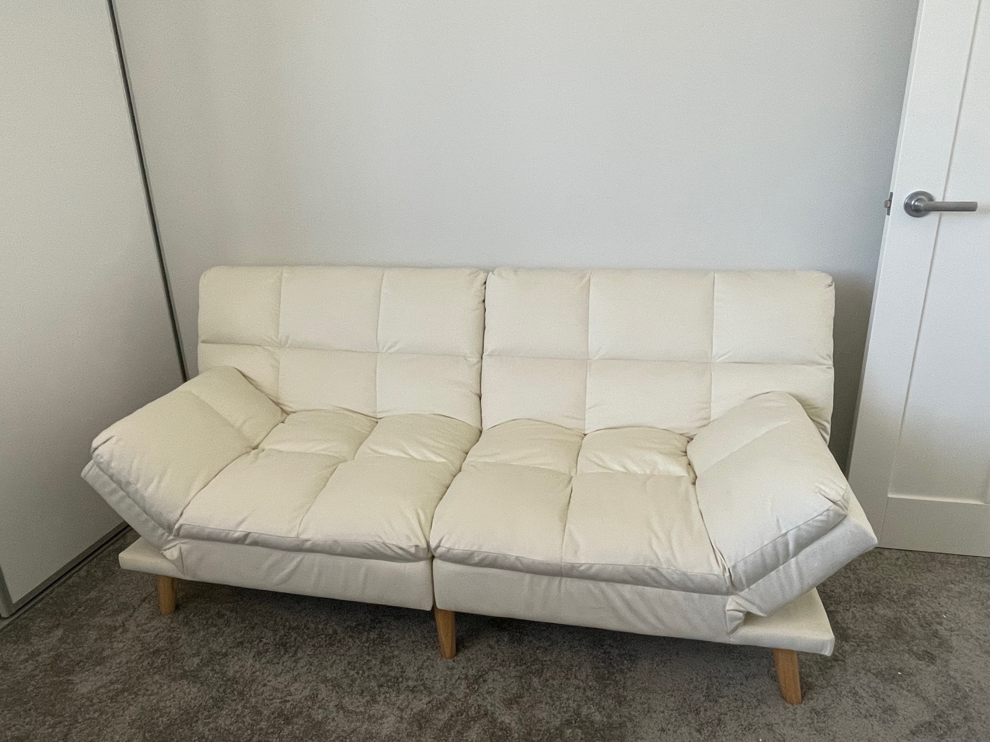 NordicHouse Buffy 3 Seater Velvet Sofa Bed Temple Webster