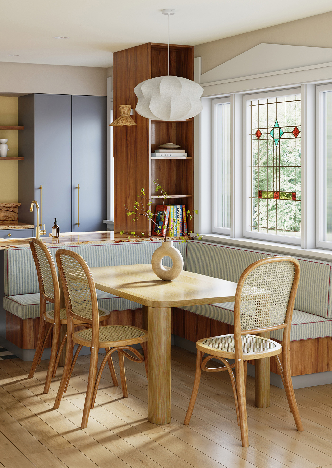 Casual Dining Room room ideas. Snug Fusion Diner. By Temple & Webster