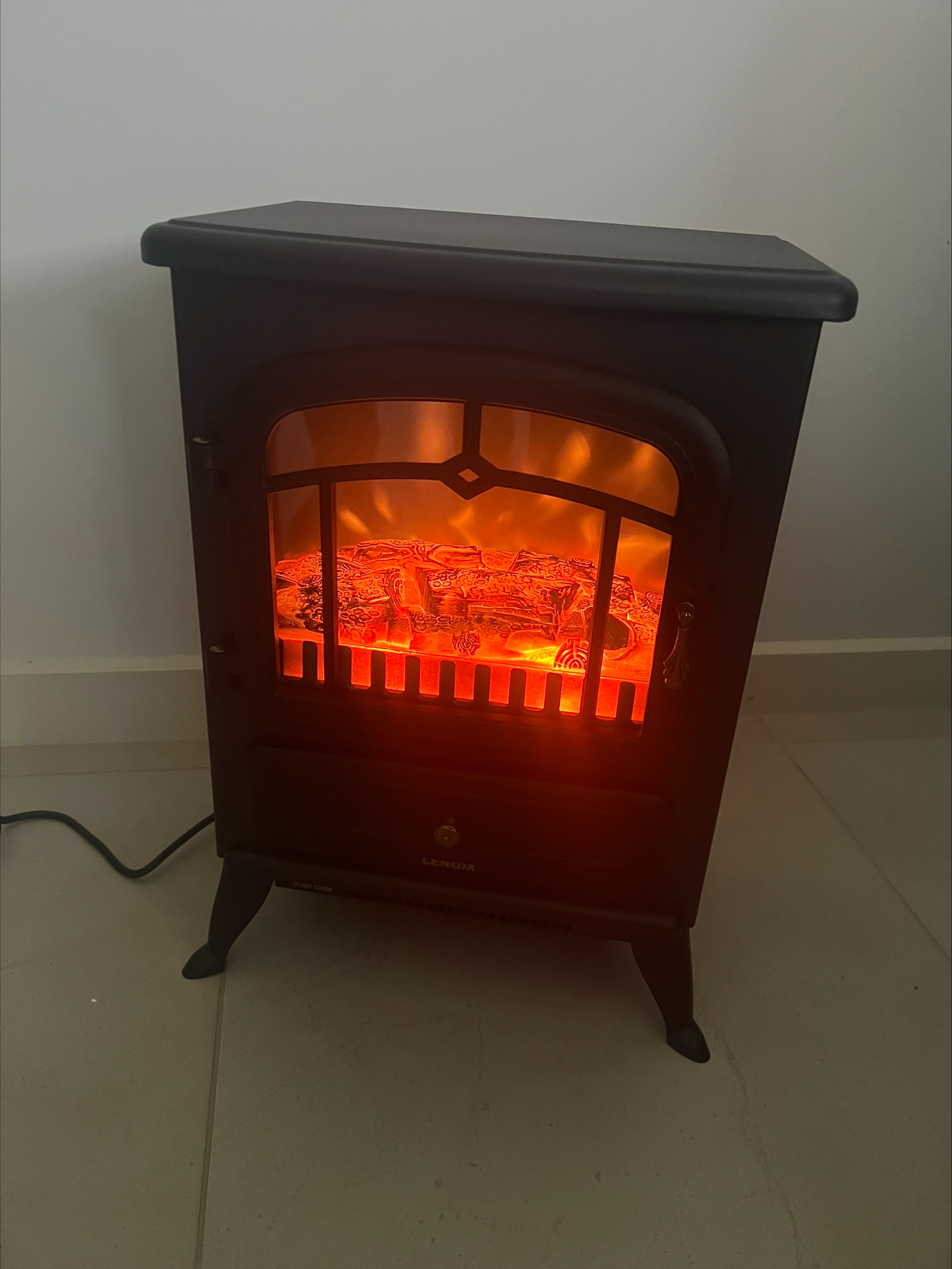 Remote Control Mistral Flame Effect Electric Heater