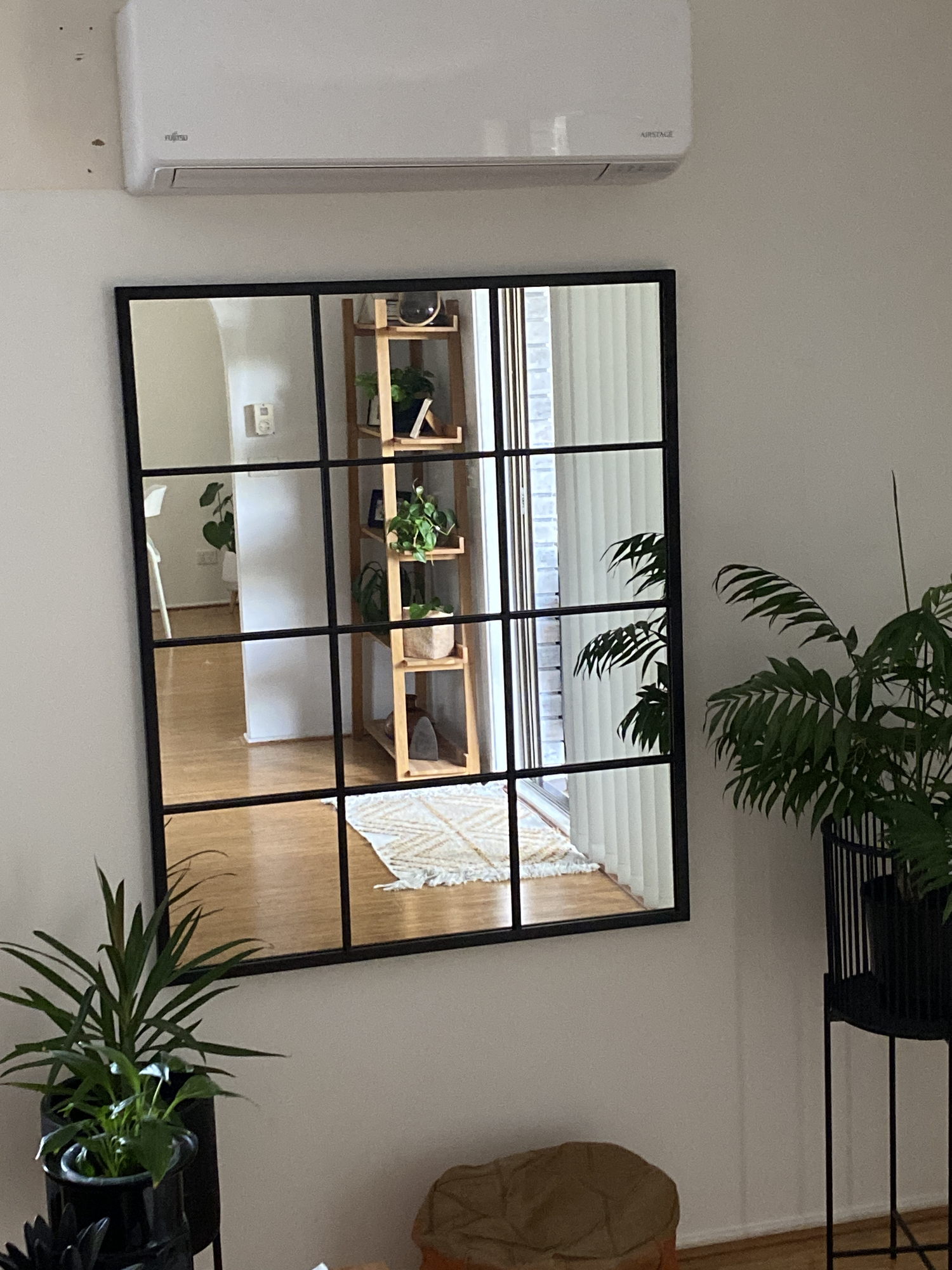 Maddison Lane Marika Iron Wall Mirror | Temple & Webster