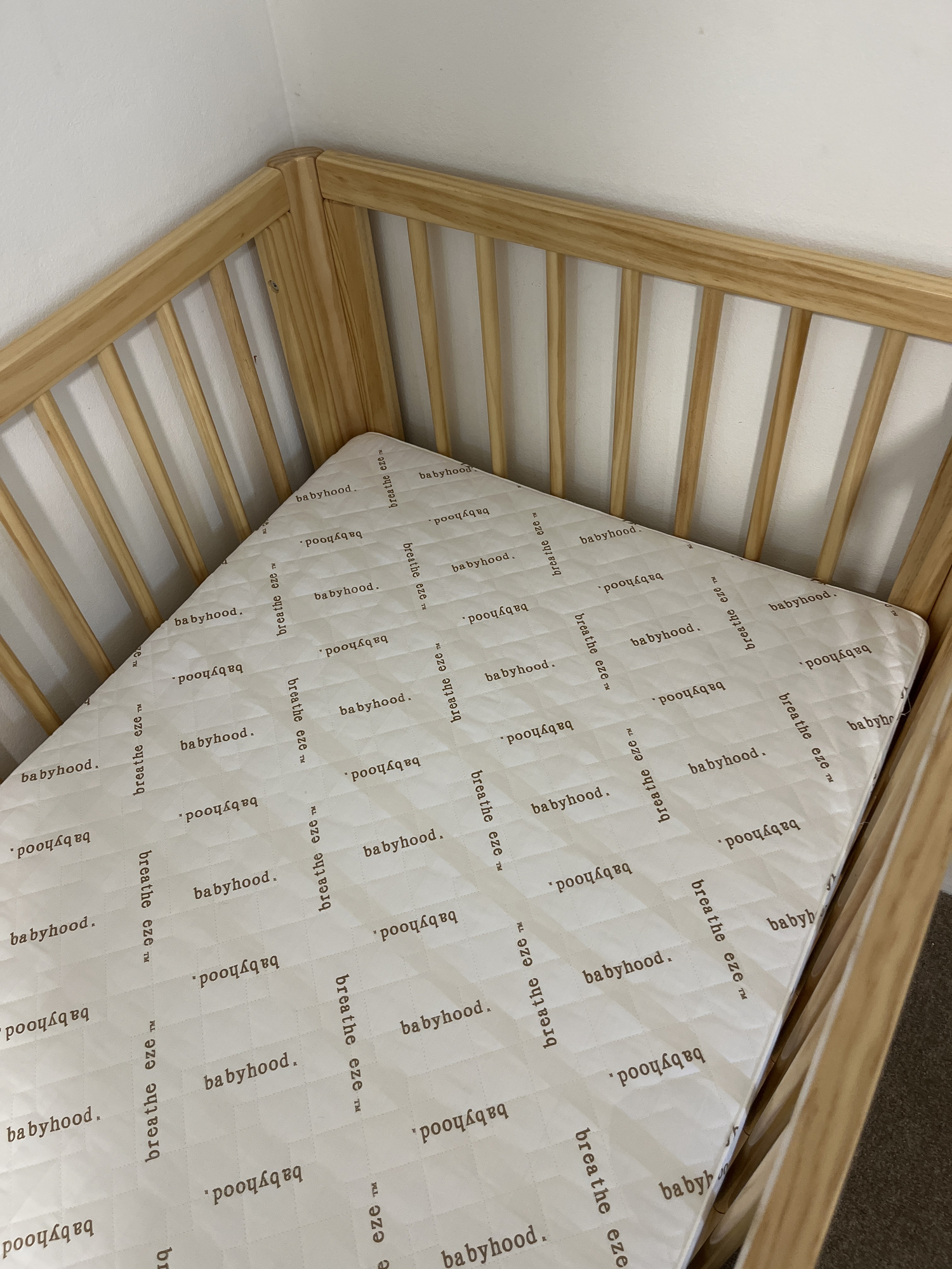 Babyhood Breathe Eze Cotton Cot Mattress Temple Webster