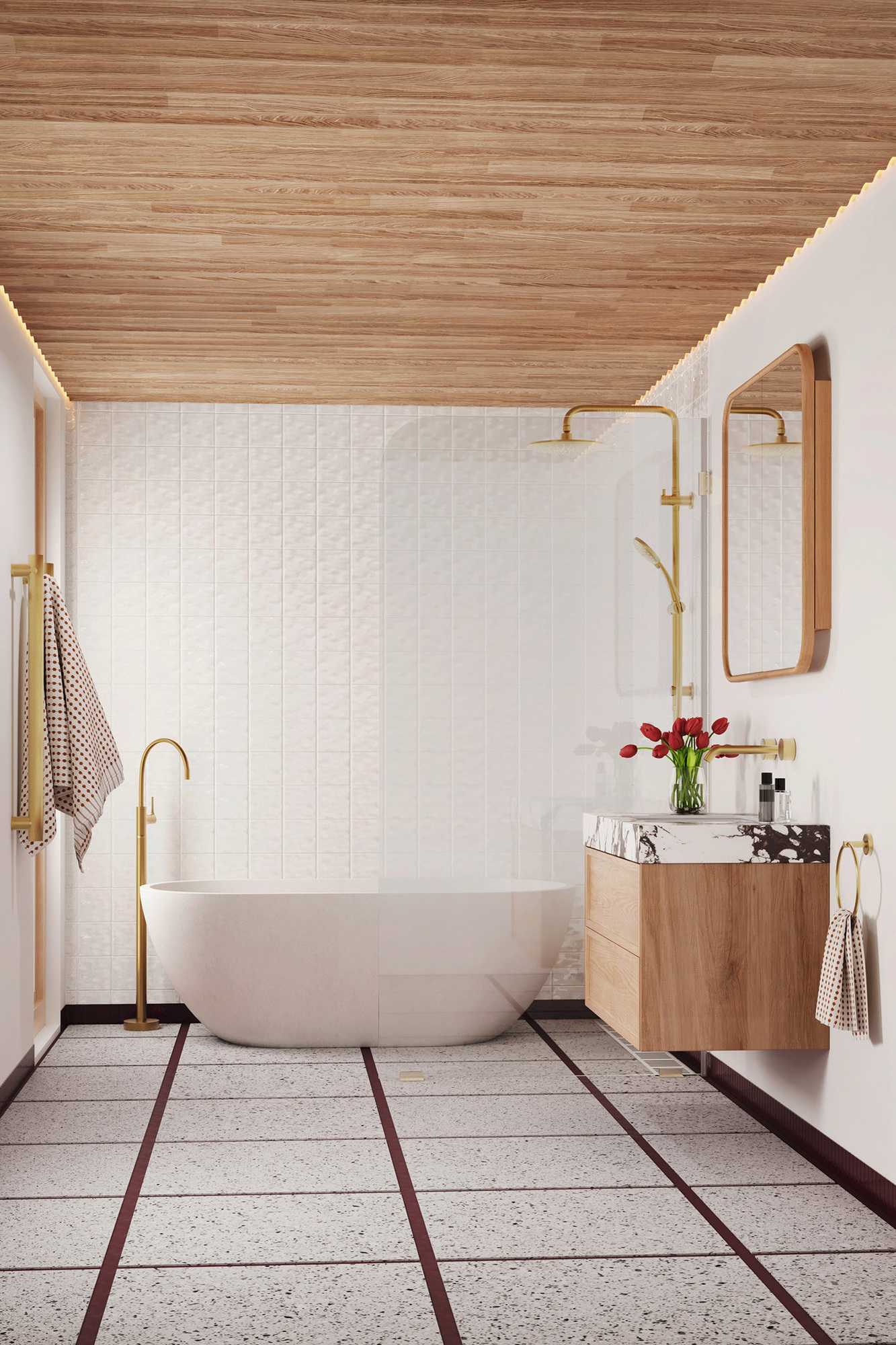 Wood and White Harmony photo by Temple &amp; Webster