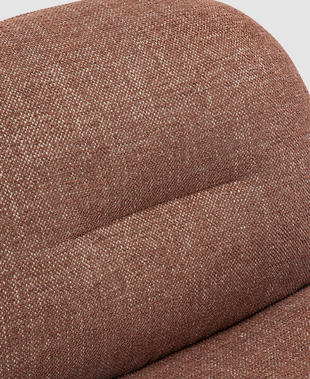 Close view of the fabric highlights its two-tone weave and the soft texture. Close view of the fabric highlights its two-tone weave and the soft texture.