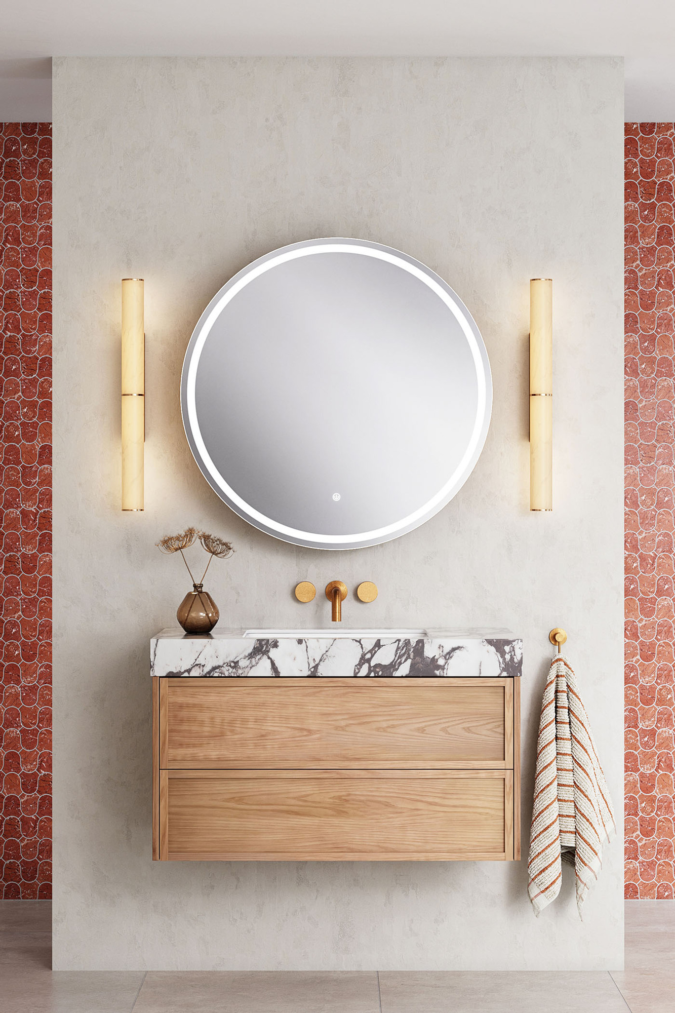 Terra Modern Ensuite photo by Temple &amp; Webster