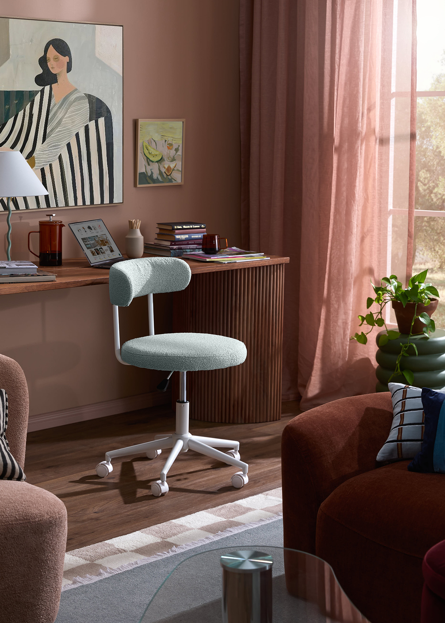 Serene Rose Workspace photo by Temple &amp; Webster
