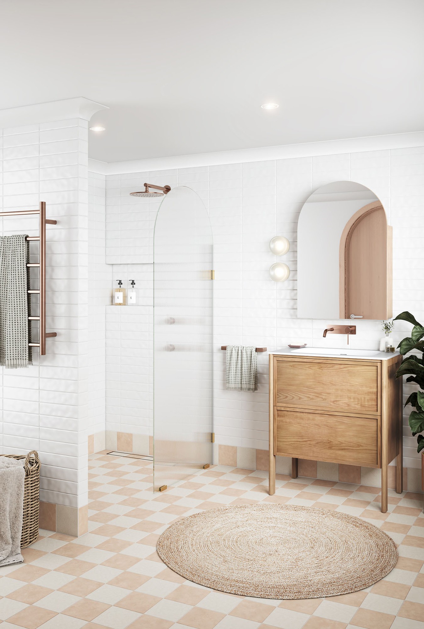 Solene Guest Bathroom photo by Temple &amp; Webster