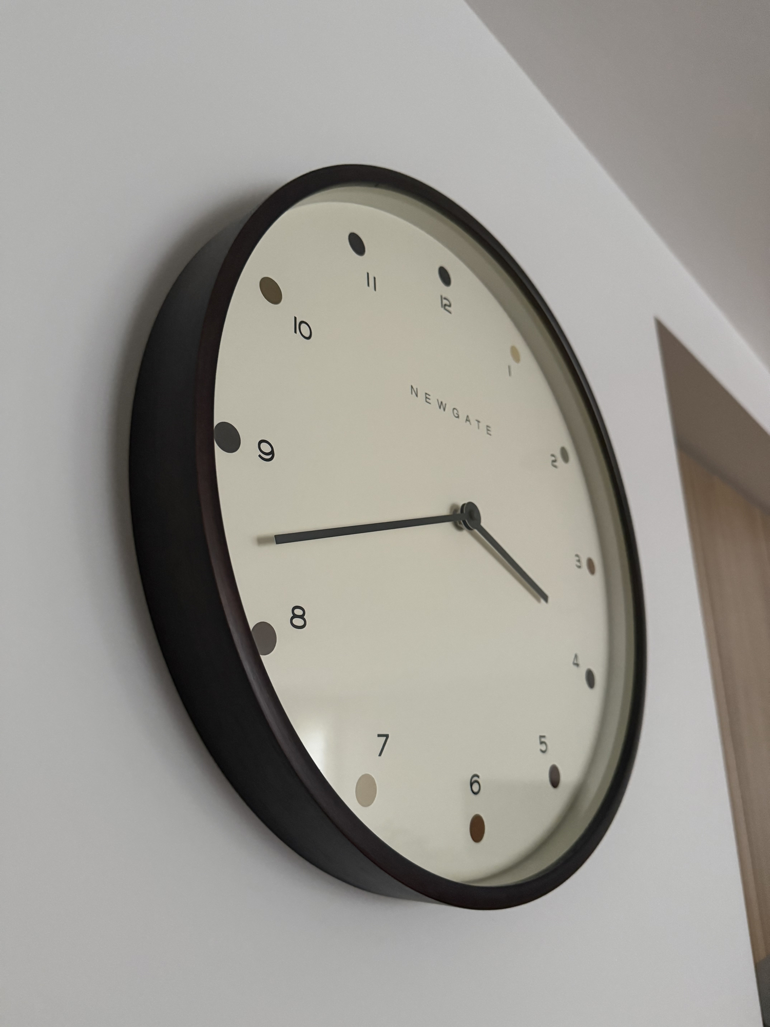 Newgate Newgate Mr. Clarke Dot Dial Wall Clock | Temple & Webster