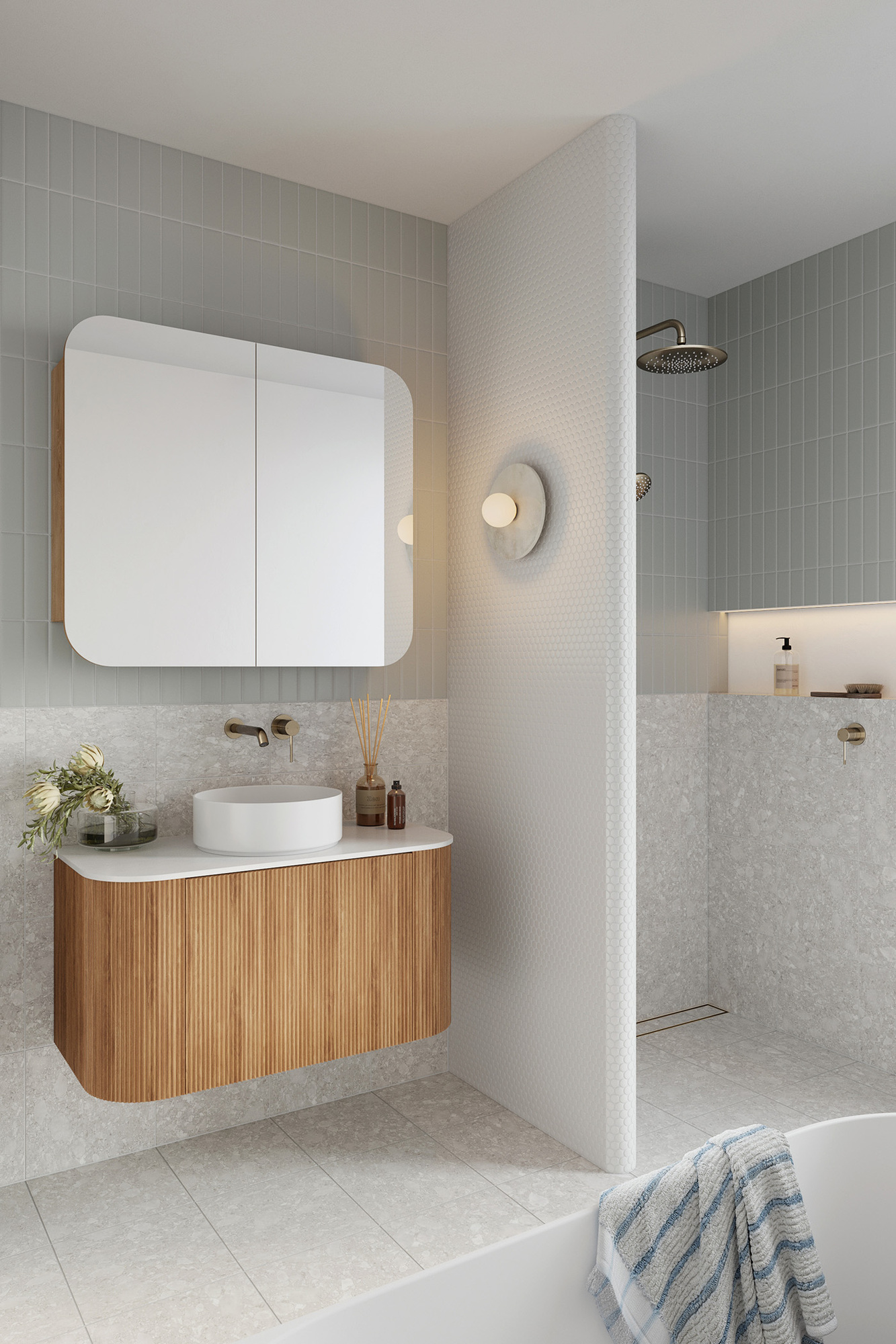 Laguna Family Bathroom photo by Temple &amp; Webster