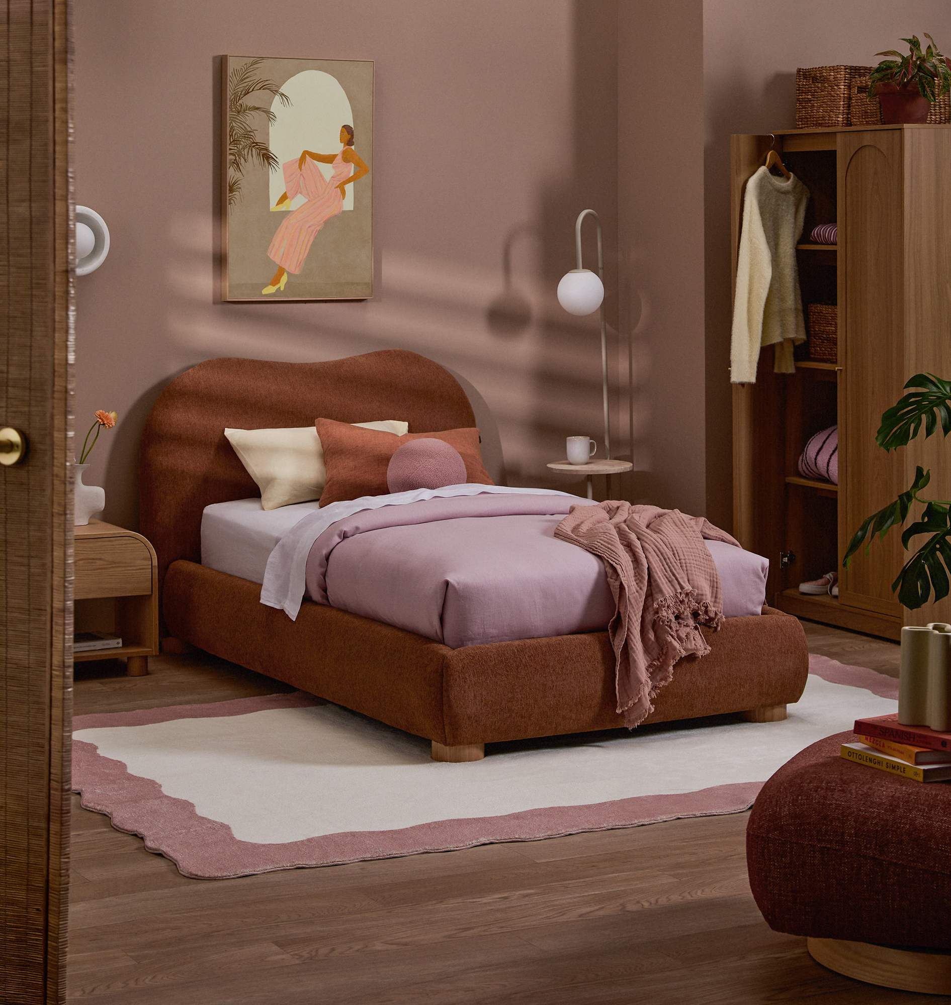 Caramel Calm Bedroom photo by Temple &amp; Webster