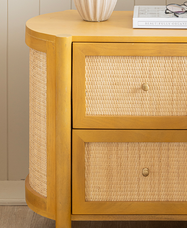 Rattan panels