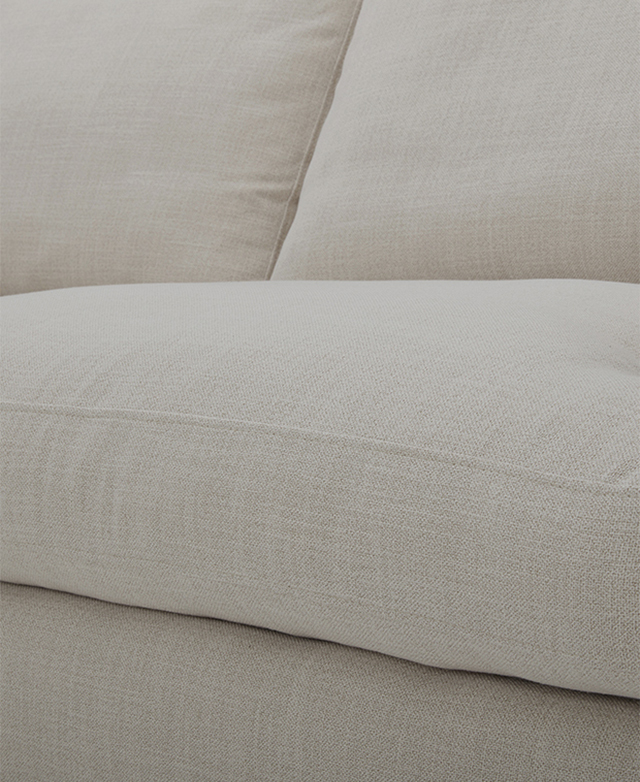 The focus is on the cushioned seat, which has a soft, pillowy appearance.