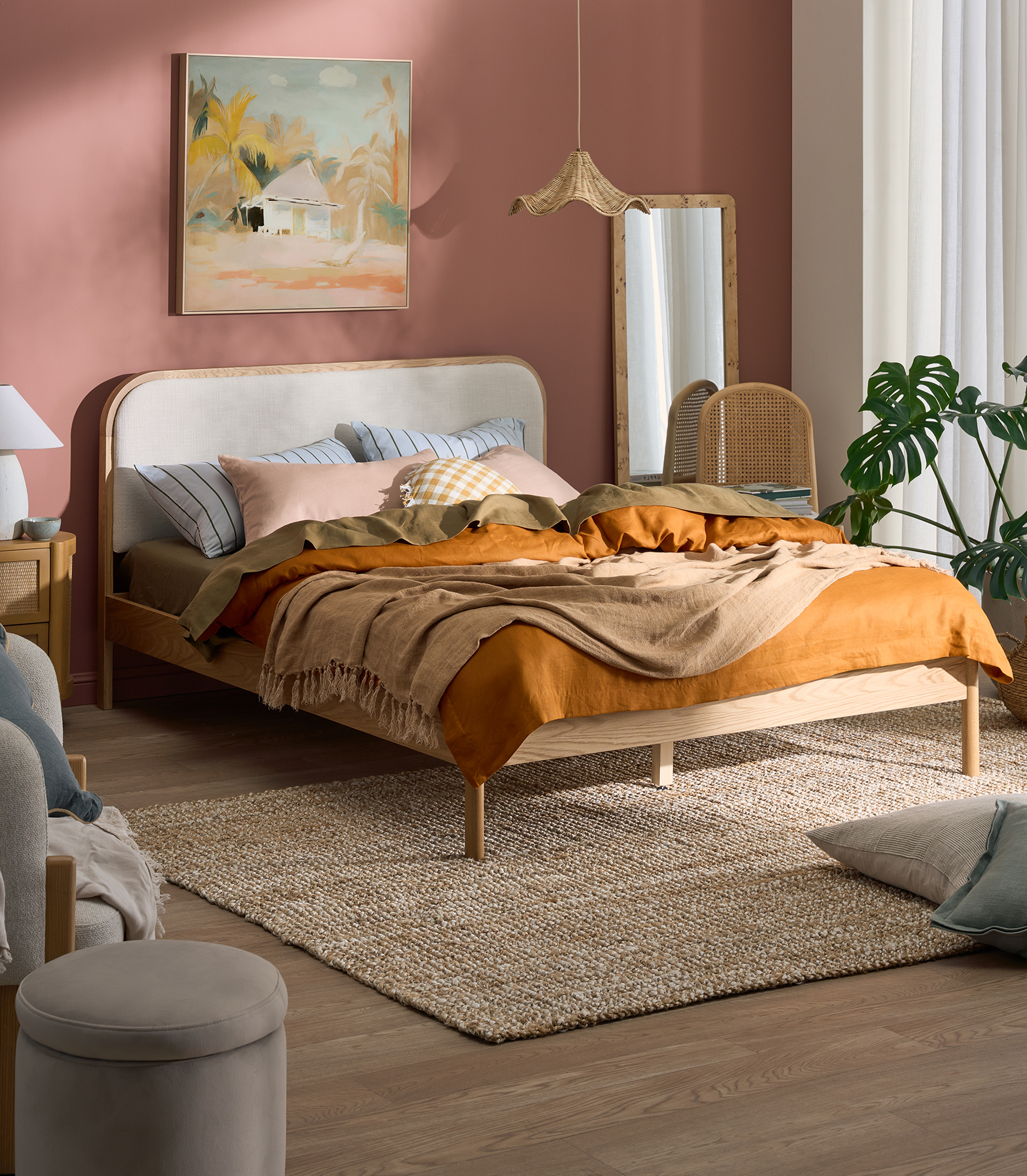 Bright Wood Bedroom photo by Temple &amp; Webster