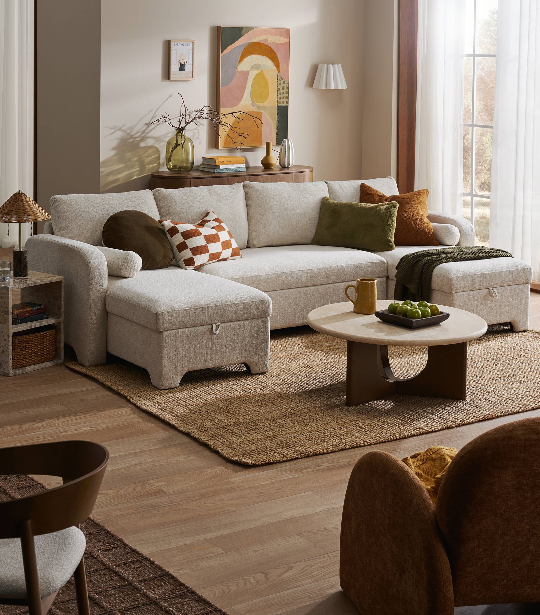 Modern Natural Lounge photo by Temple &amp; Webster